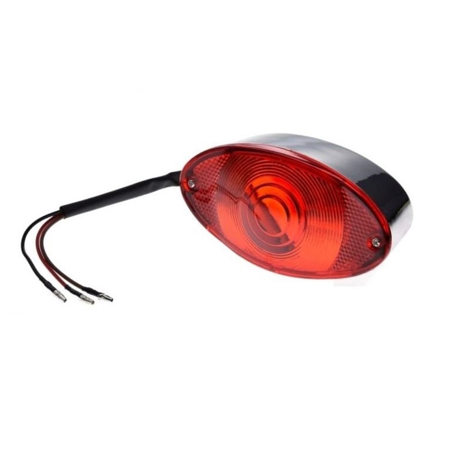 Universal LED Rücklicht Rückleuchte für Motorrad Roller M6x1.0 mit Kennzeichenbeleuchtung