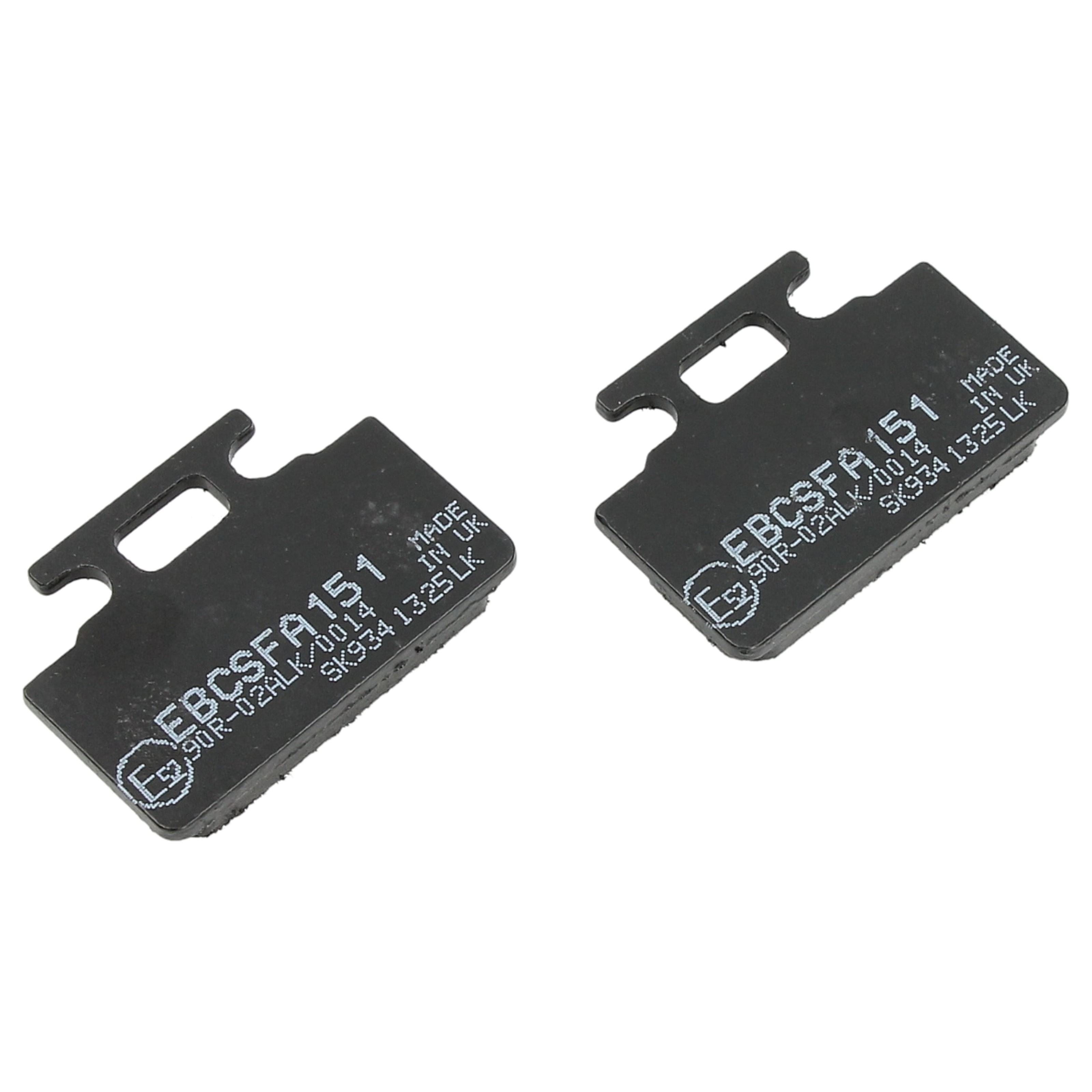 EBC SFA151 Bremsbeläge vorne für SYM Pure DD 25 04-07 50 03-13 Mio Tonik 50 100 110