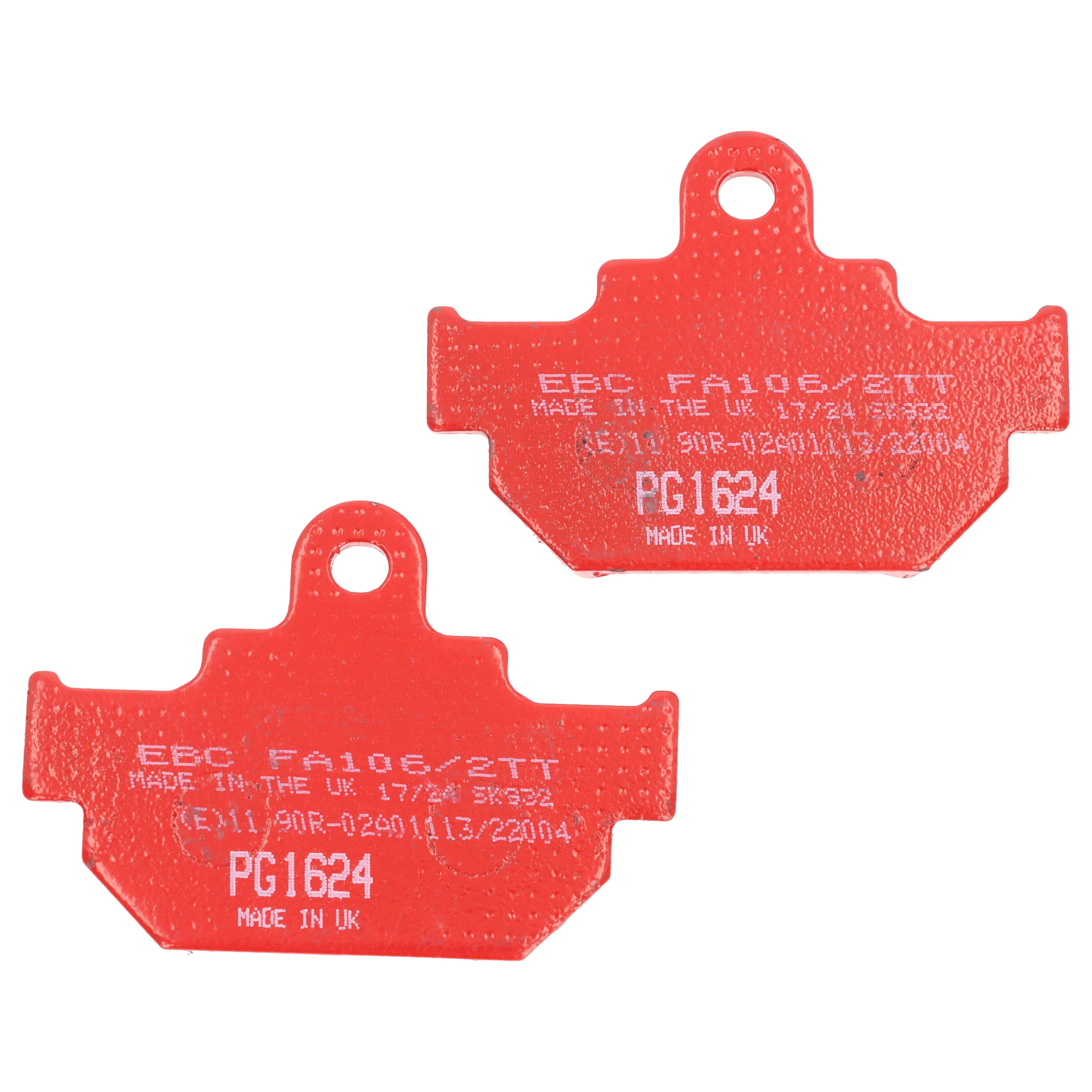 EBC FA106/2TT Bremsbeläge vorne für Suzuki DR 600 DR600 R RU SN41A S SU SN41AD 1985-1989