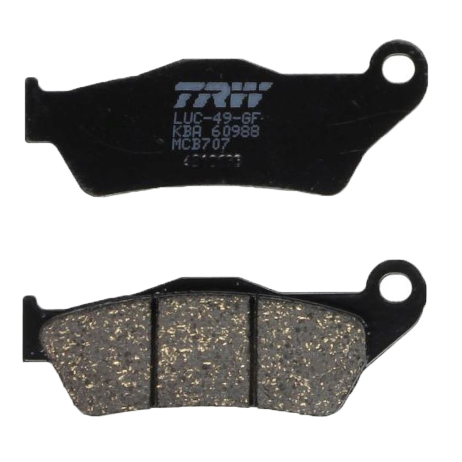 3x TRW LUCAS Bremsbeläge komplett für BMW R850C R1100GS R1150GS R1200C vorne + hinten