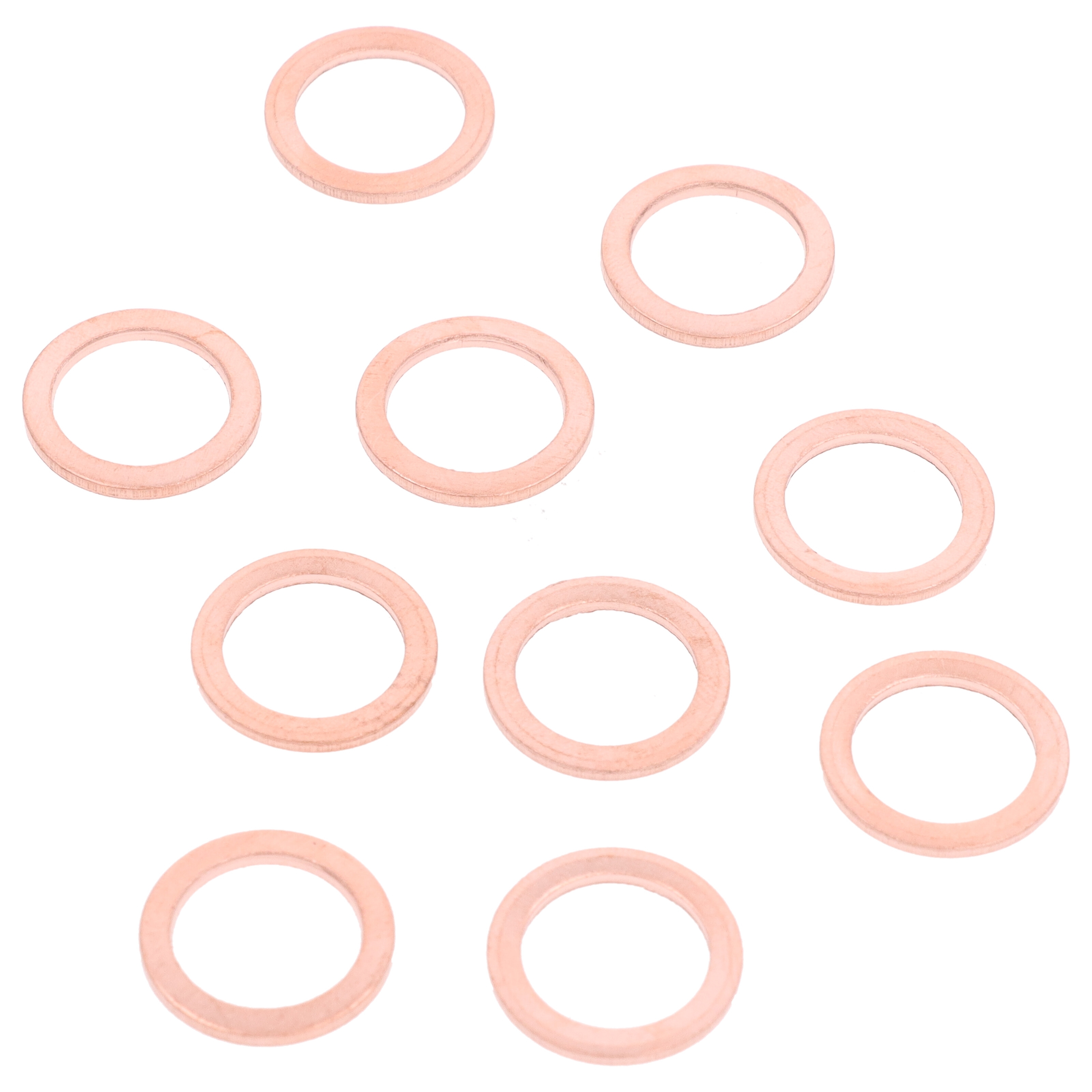 10x Elring 110.906 Dichtring Ölablassschraube Ölwanne für Mercedes BMW 12x17x1.5 mm