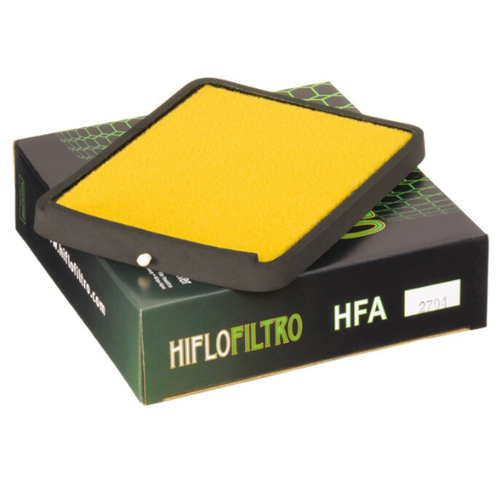 Hiflo HFA2704 Luftfilter für Kawasaki Stinger ZXR 750 ZX750H 1989 - 1990 Filterelement