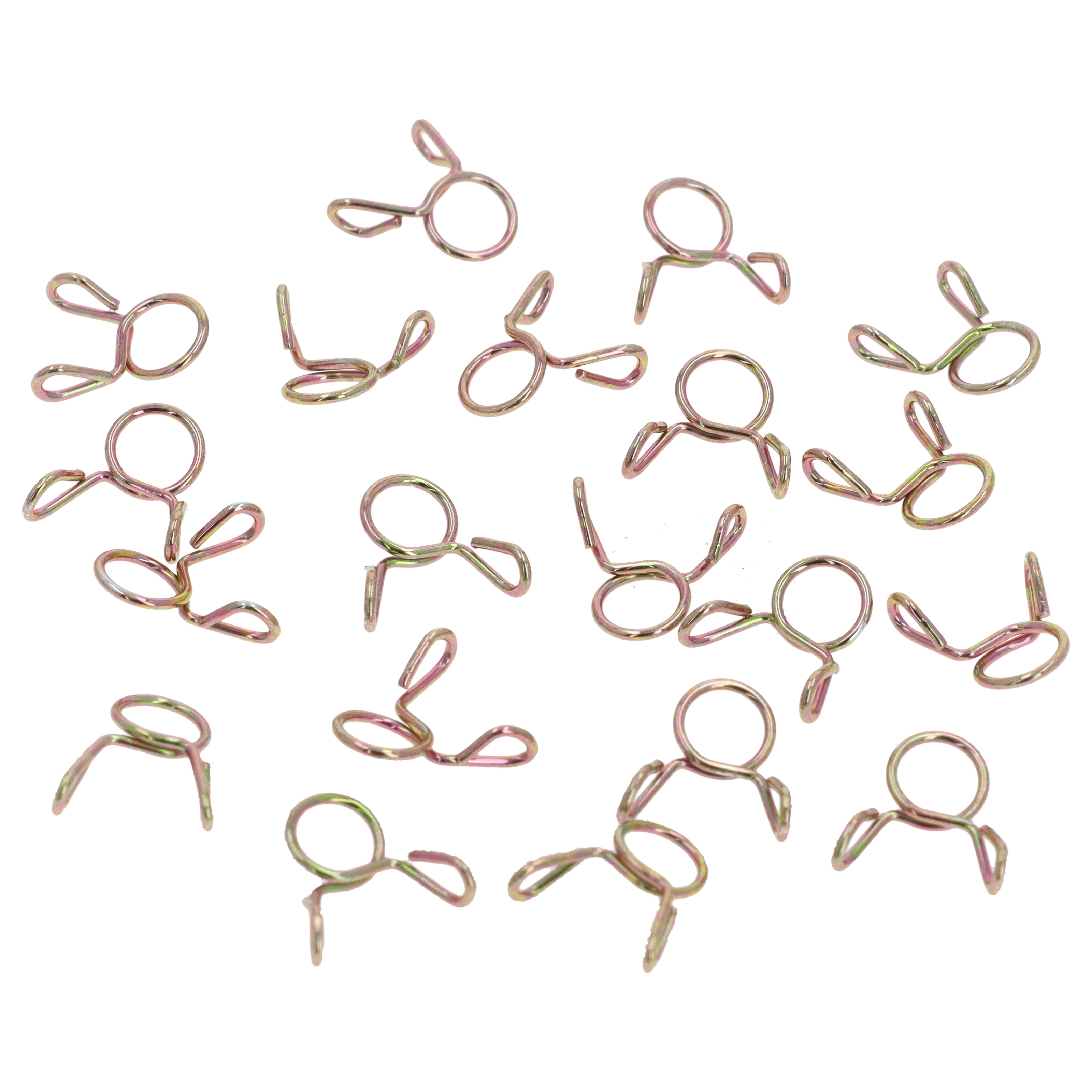 20x Universelle Klemmen Schlauchklemmen für Benzinschlauch / Kraftstoffschlauch 5x1mm