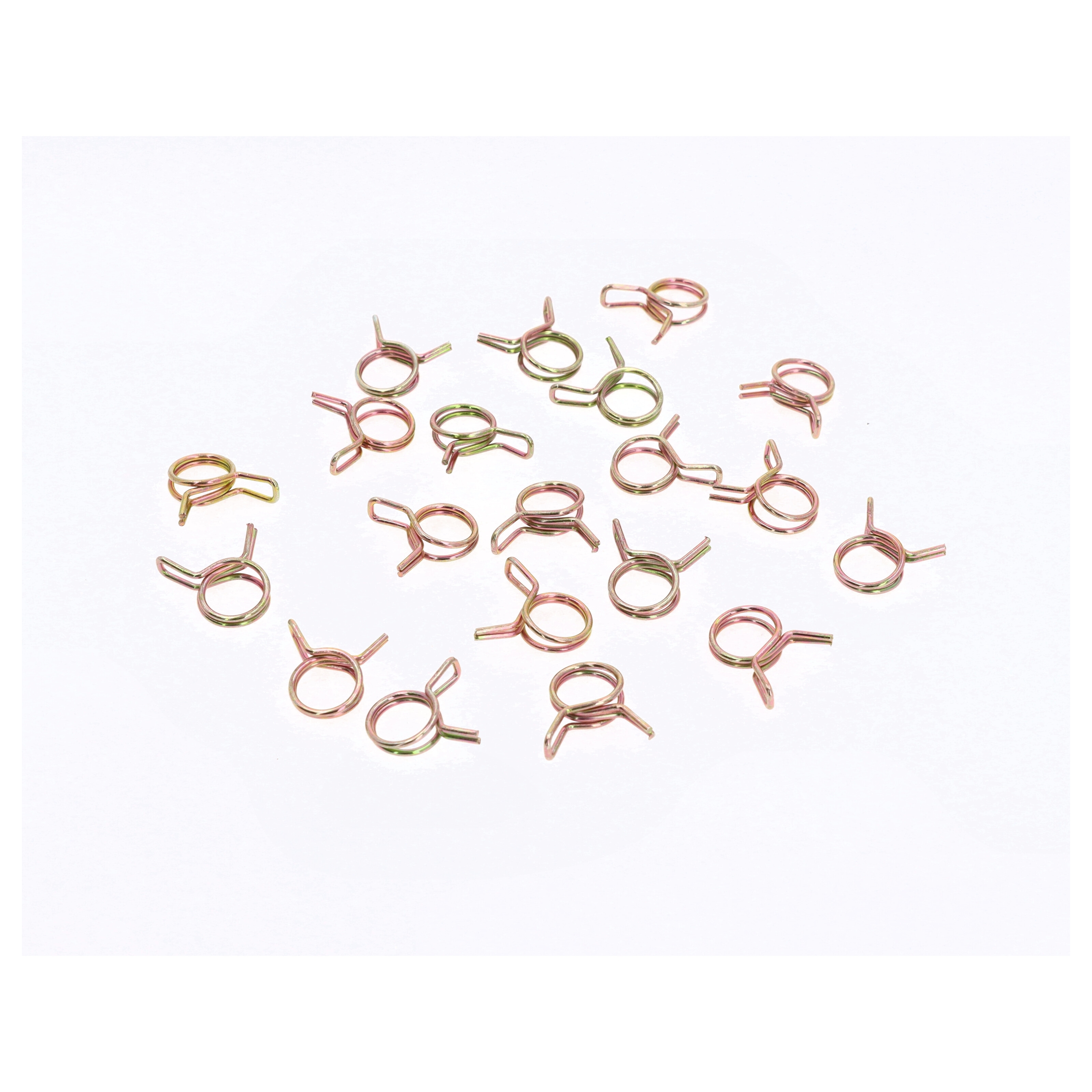 20x Universelle Klemmen Schlauchklemmen für Benzinschlauch / Kraftstoffschlauch 10x1mm