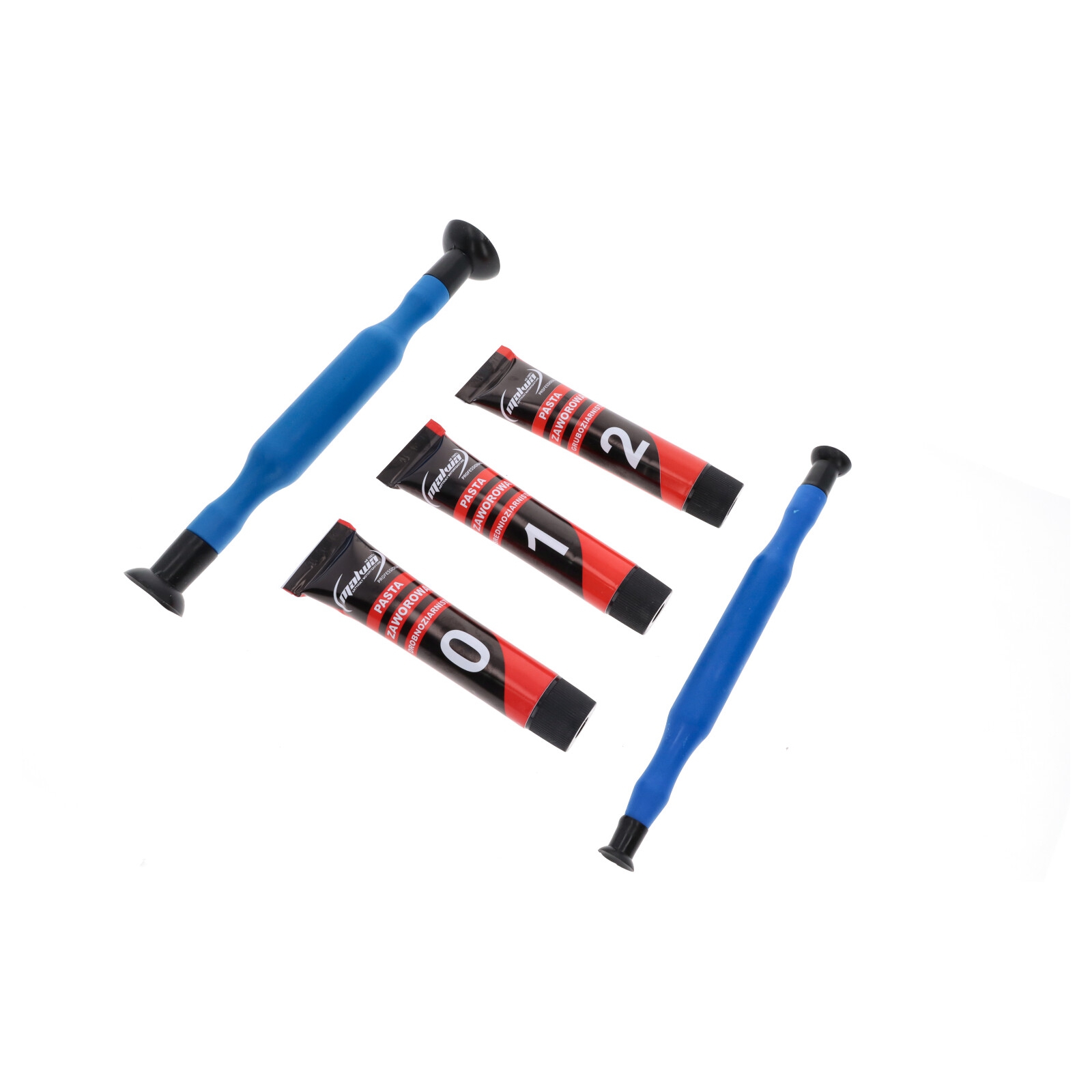 Ventilschleifpaste Einschleifpaste Ventilsitz-Schleifpasten Set Fein/Mittel/Grob je 60 ml Tube + Läpper