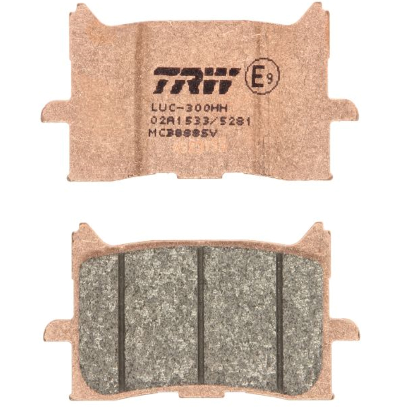 TRW MCB888SV Sintermetall Bremsbeläge vorne für Honda CRF1000 Africa Twin CBR CB 650 X-ADV 750