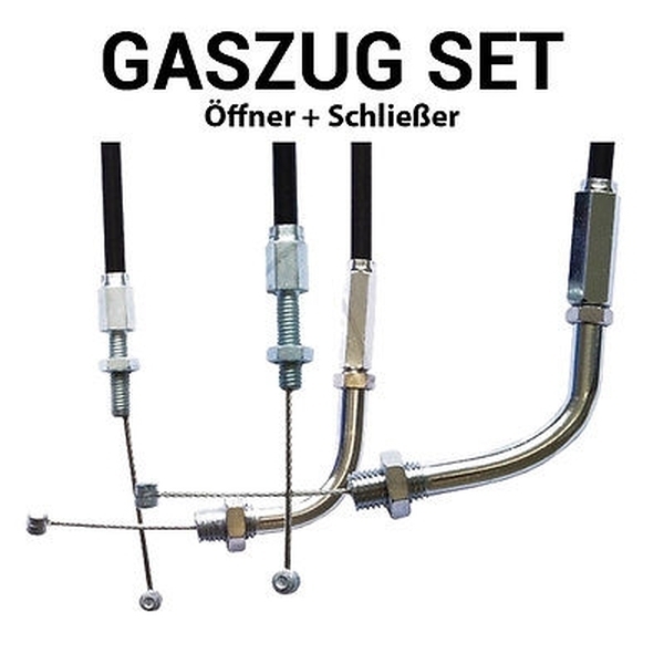 Gaszug Satz für Kawasaki Z 750 B Twin 1976 - 1978 KZ750B Öffner A + Schließer B