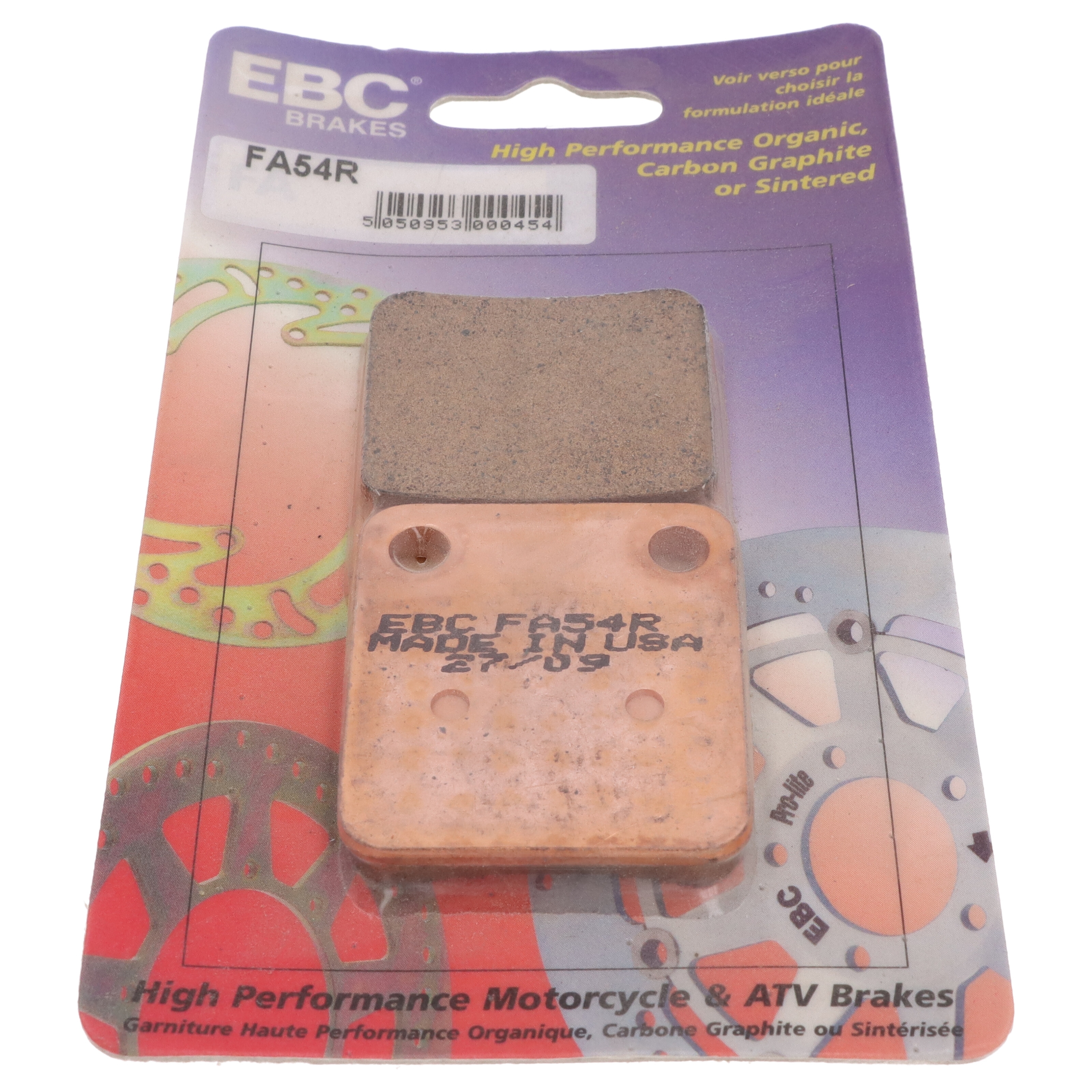EBC Bremsbeläge FA054R für Suzuki DR TS LT-A LT-F RM 65 S SE X F Ozark KXEBC GBC