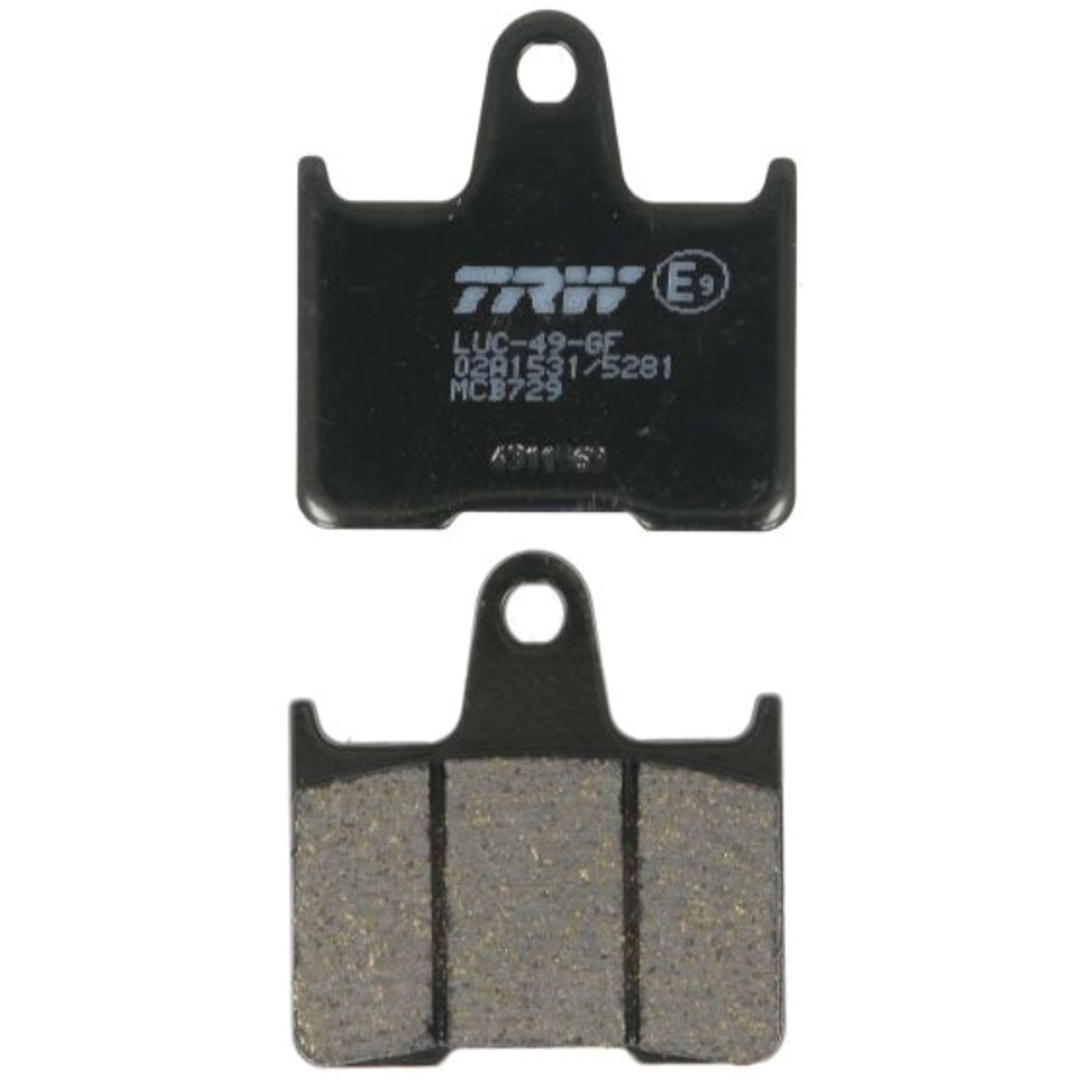 TRW MCB729 Bremsbeläge hinten für Kawasaki Ninja ZX-7RR 750 Suzuki GSX-R GSF GSX