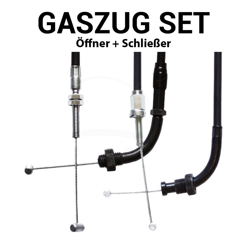 Gaszug Satz für Honda VT 500 C Shadow 1983 - 1984 PC08 Öffner A & Schliesser B