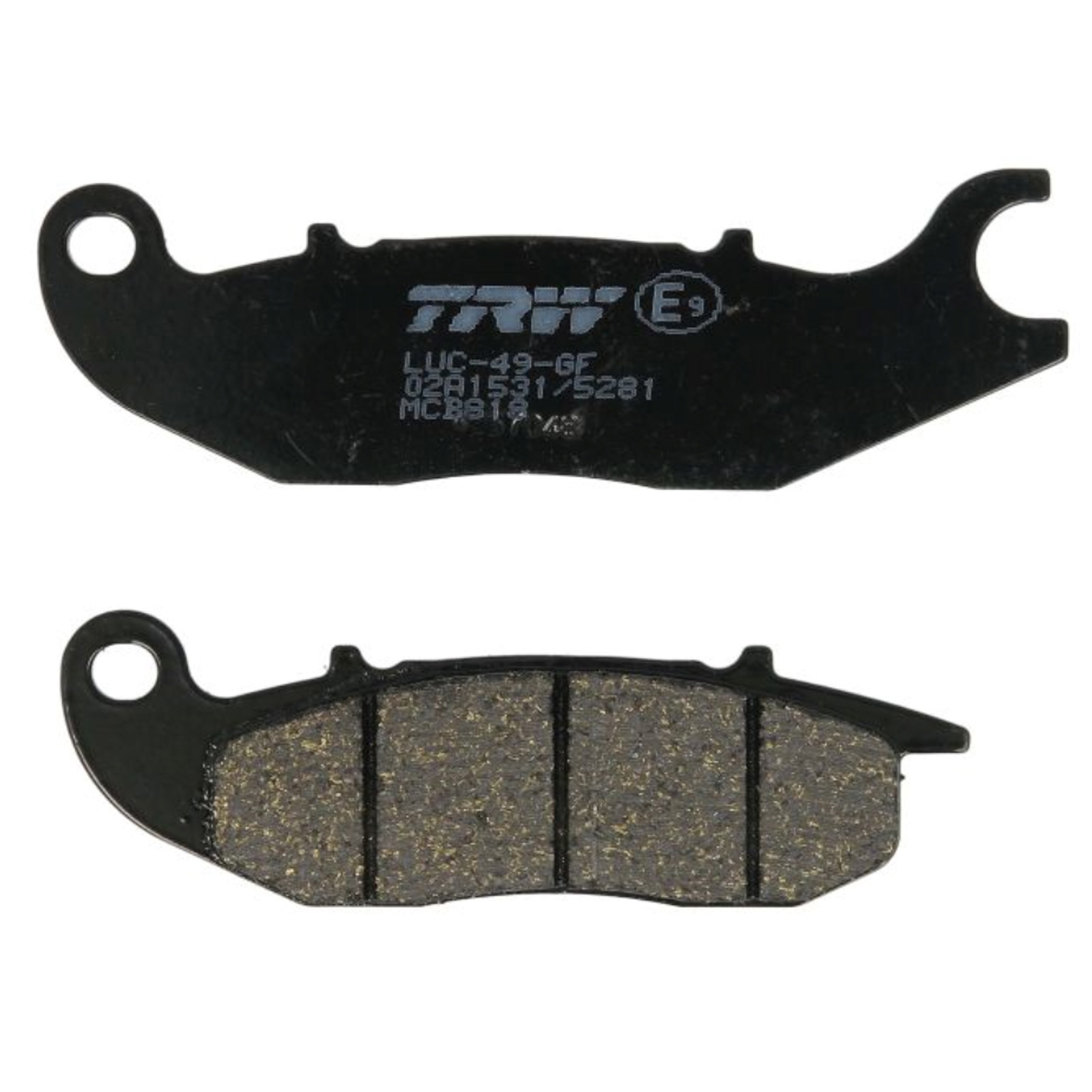 TRW MCB818 Bremsbeläge vorne für Derbi Senda 125 Honda CRF 250 300 Motorhispania Rieju Tango