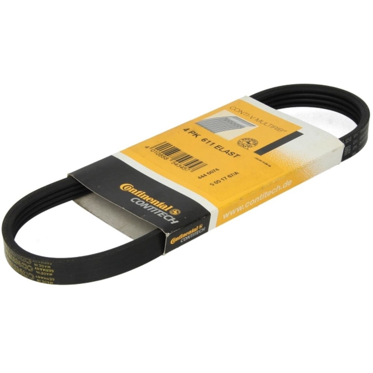 Continental Keilrippenriemen 4PK611 ELAST für BMW R 850 R 1100 R 1150 R 1200