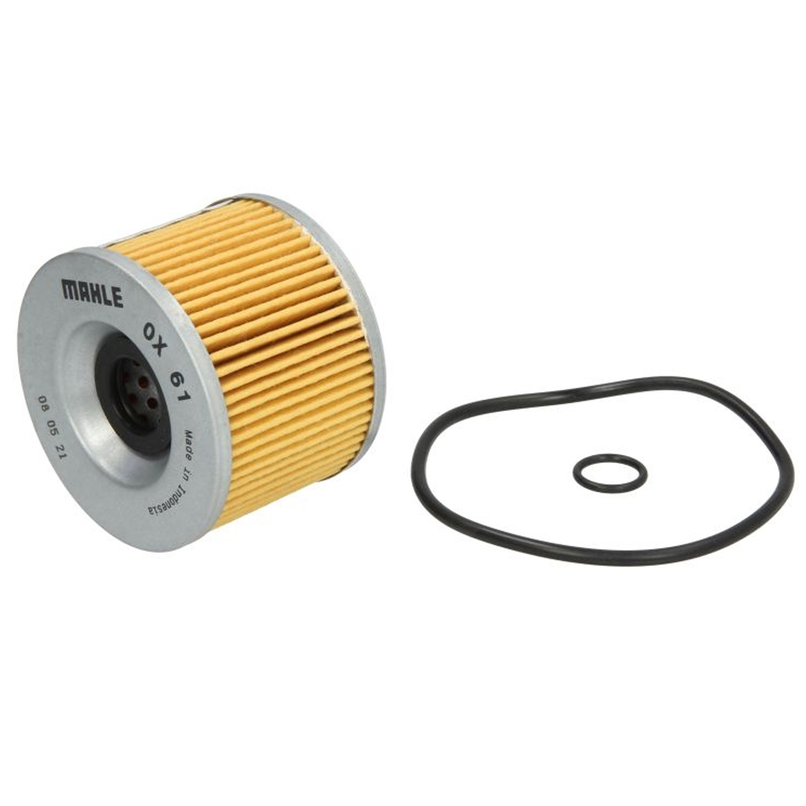 Mahle OX61D Ölfilter für Benelli Honda Kawasaki Yamaha mit Dichtung O-Ring