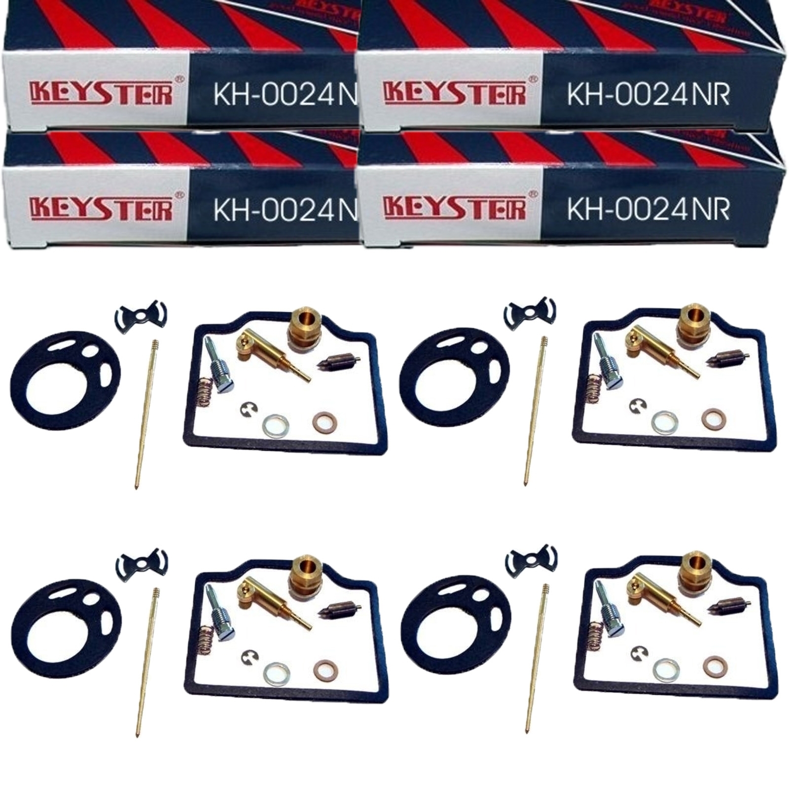 4x Keyster KH-0024NR Vergaser Reparatursatz für Honda CB750 K Four 1969 - 1970