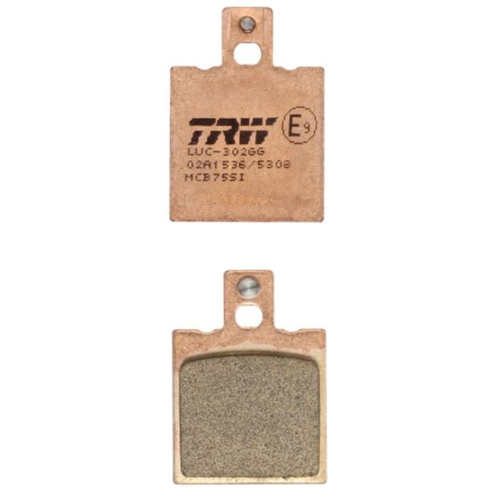 TRW MCB75SI Sinter Bremsbeläge für Ducati Moto Guzzi MZ/MUZ Aprilia Keeway Benelli Beta Yamaha