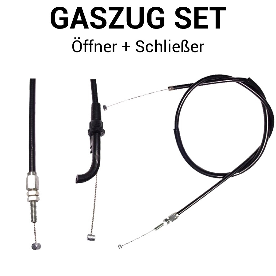 Gaszug Satz für Kawasaki Eliminator EL 250 1989-95 EL 252 1996-03 EL250 Öffner A + Schließer B