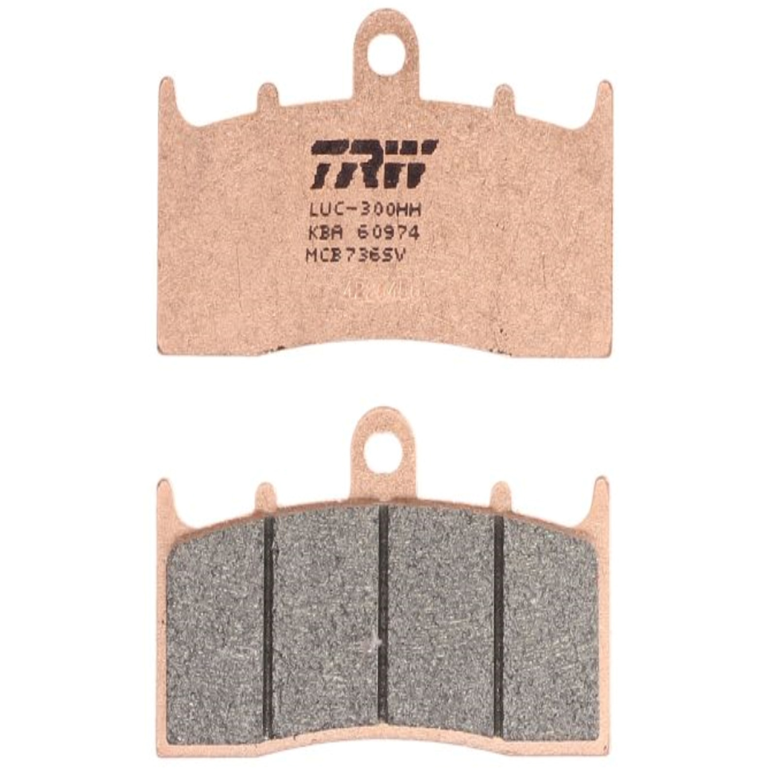 TRW MCB736SV Sintermetall Bremsbelagsatz vorne für BMW R1100 R1150 R1200 K1200 K1300 K1600