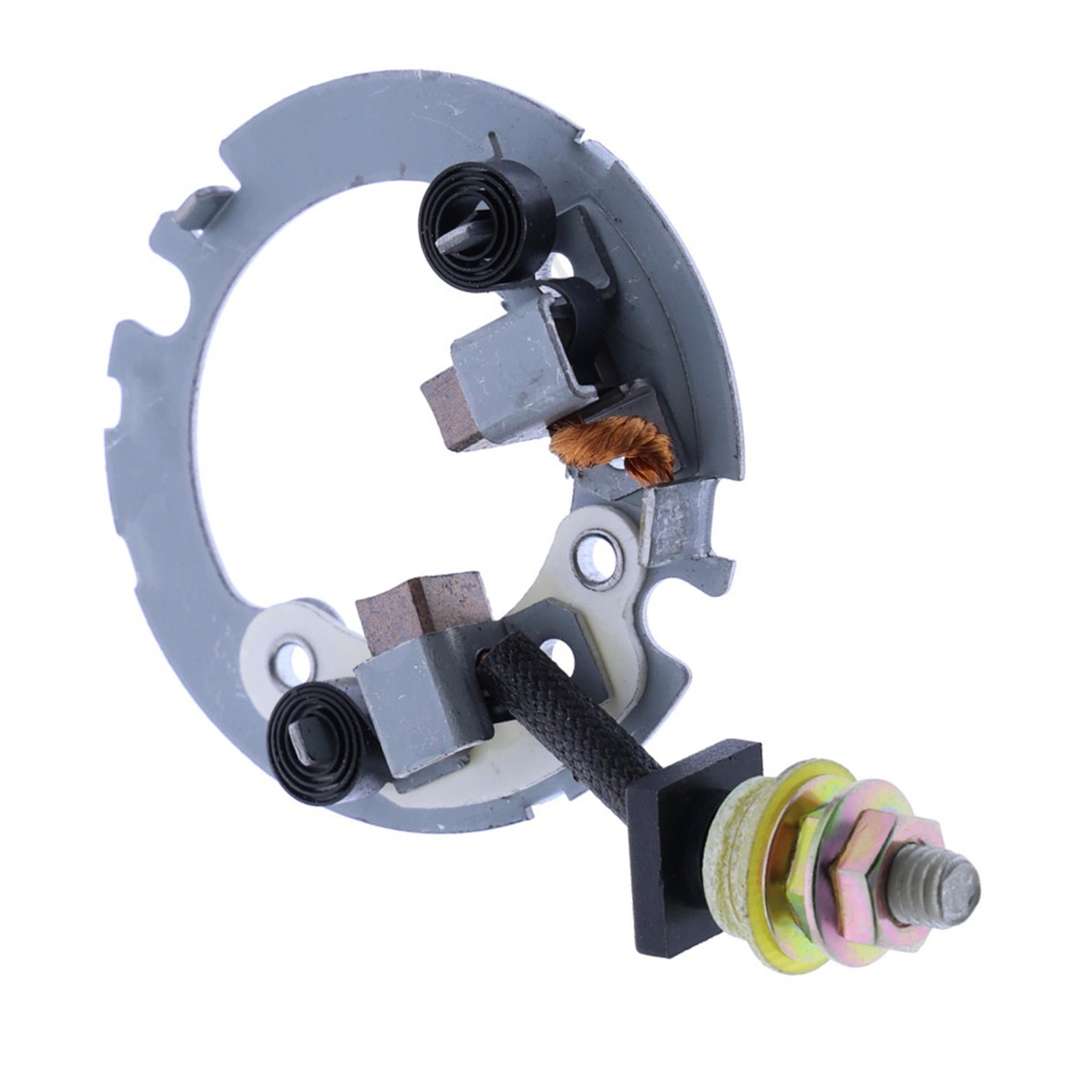 Kohlebürsten Satz für Honda CB CBF CBR XL VT Kawasaki BN Ninja ZX10R ZZR 1400 KVF KLF mit Halter