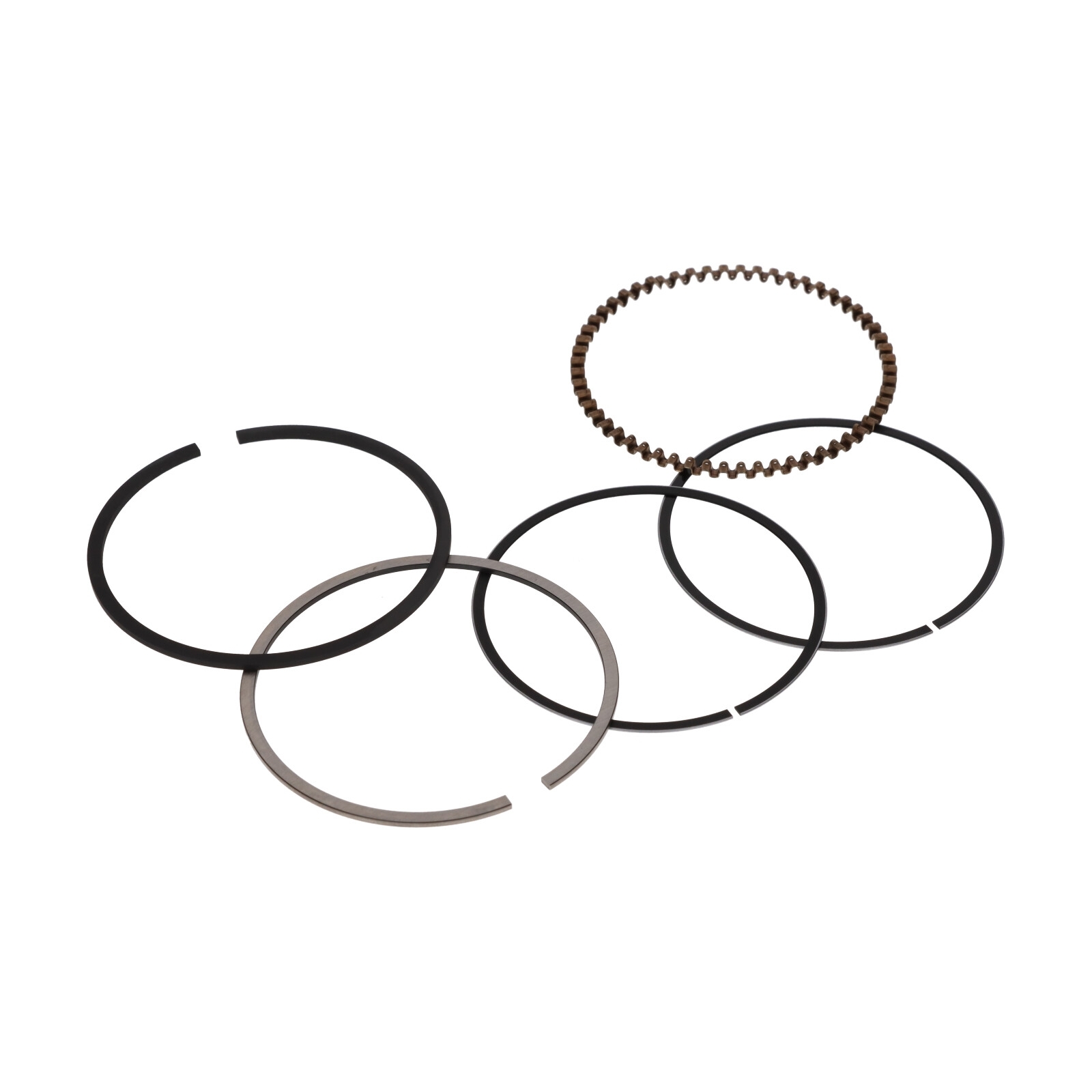 5x Kolbenringe 57 mm Standardkolben für Suzuki GN125 GN 125 NF41A 4T 1994-2001