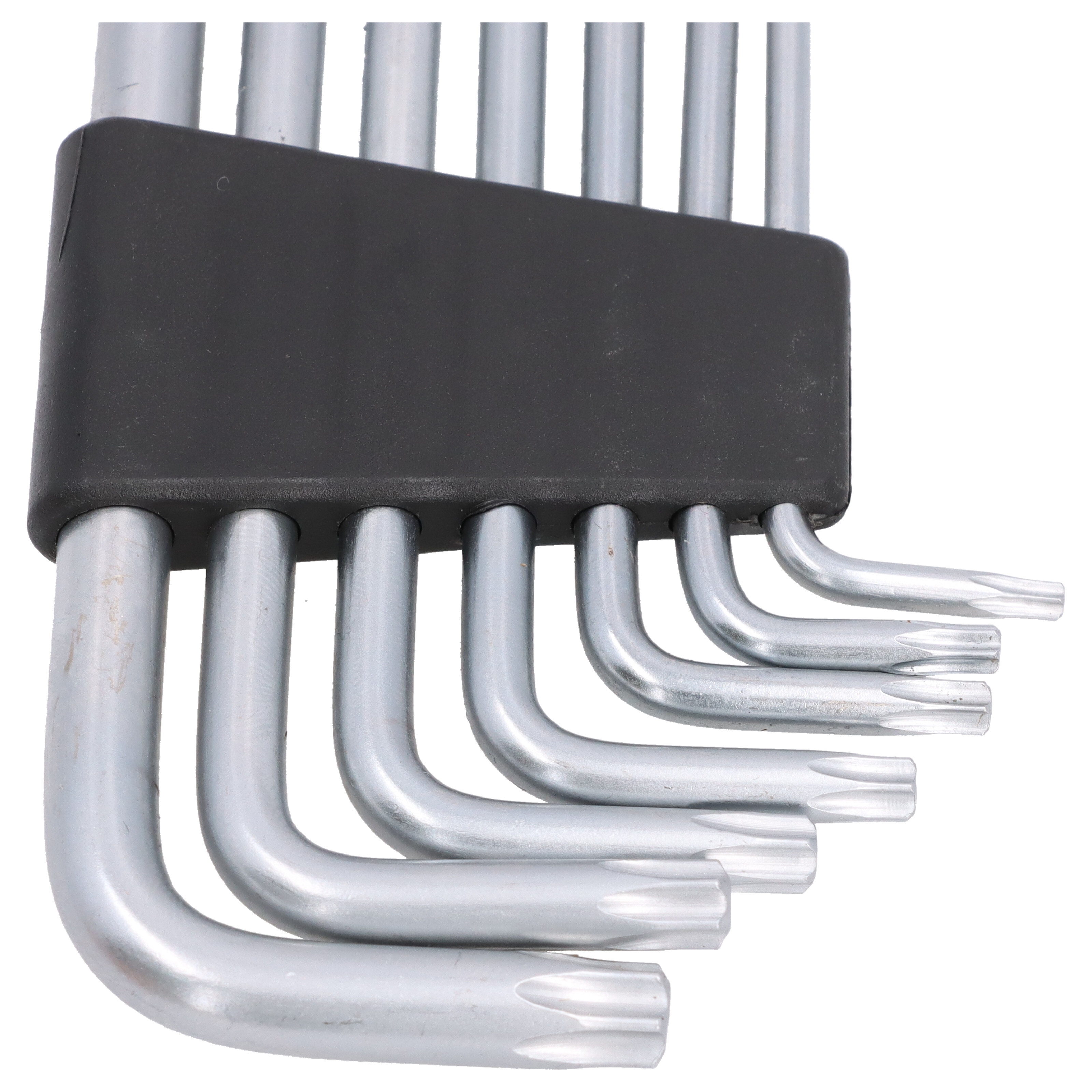 7 tlg. Profi Winkelschlüssel Set mit Loch für Innen Torx® Schrauben Werkzeug T10-T40