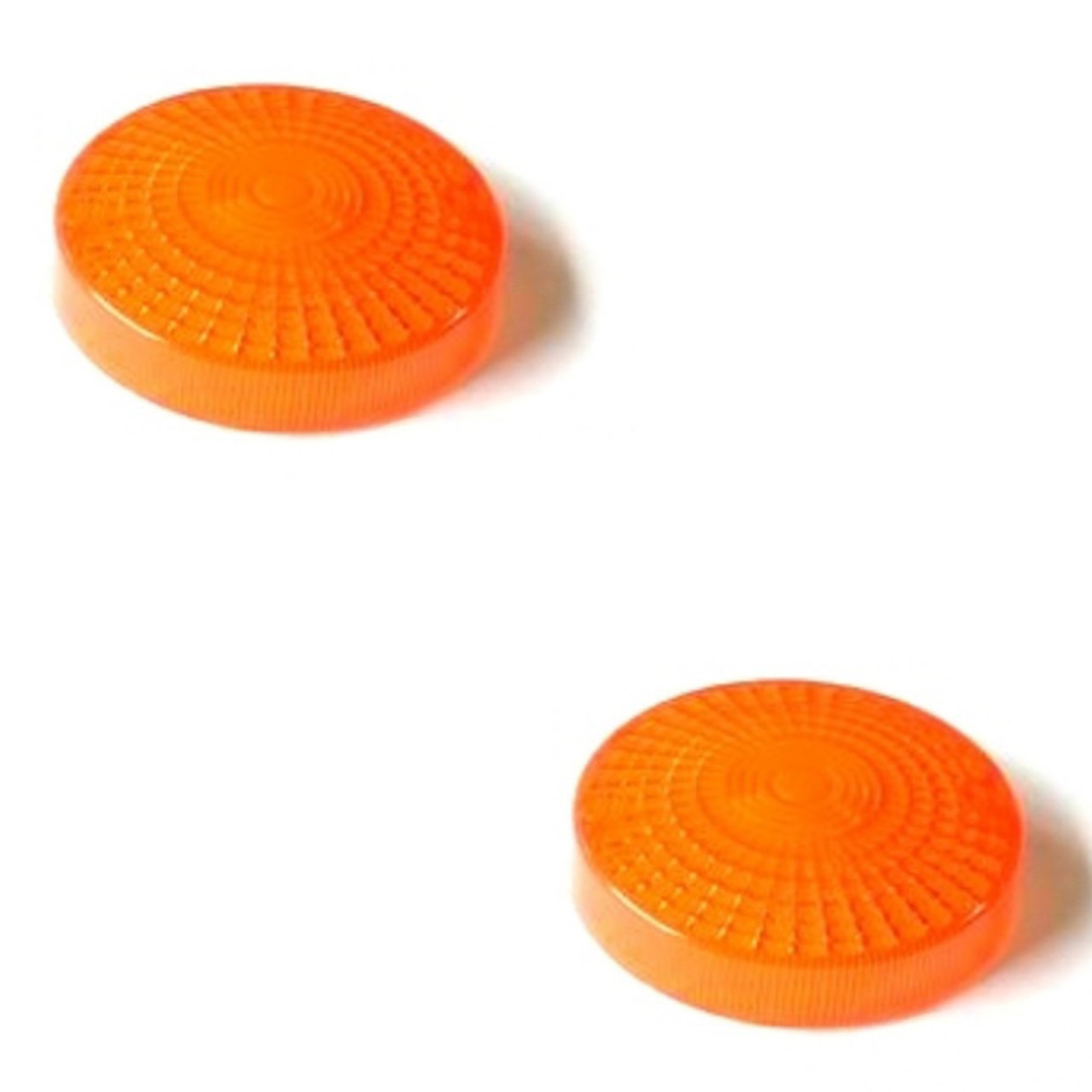 2x JMP Blinkleuchten-Glas orange für Honda CB550K Four CB650 CB750 CX500 Goldwing GL1000