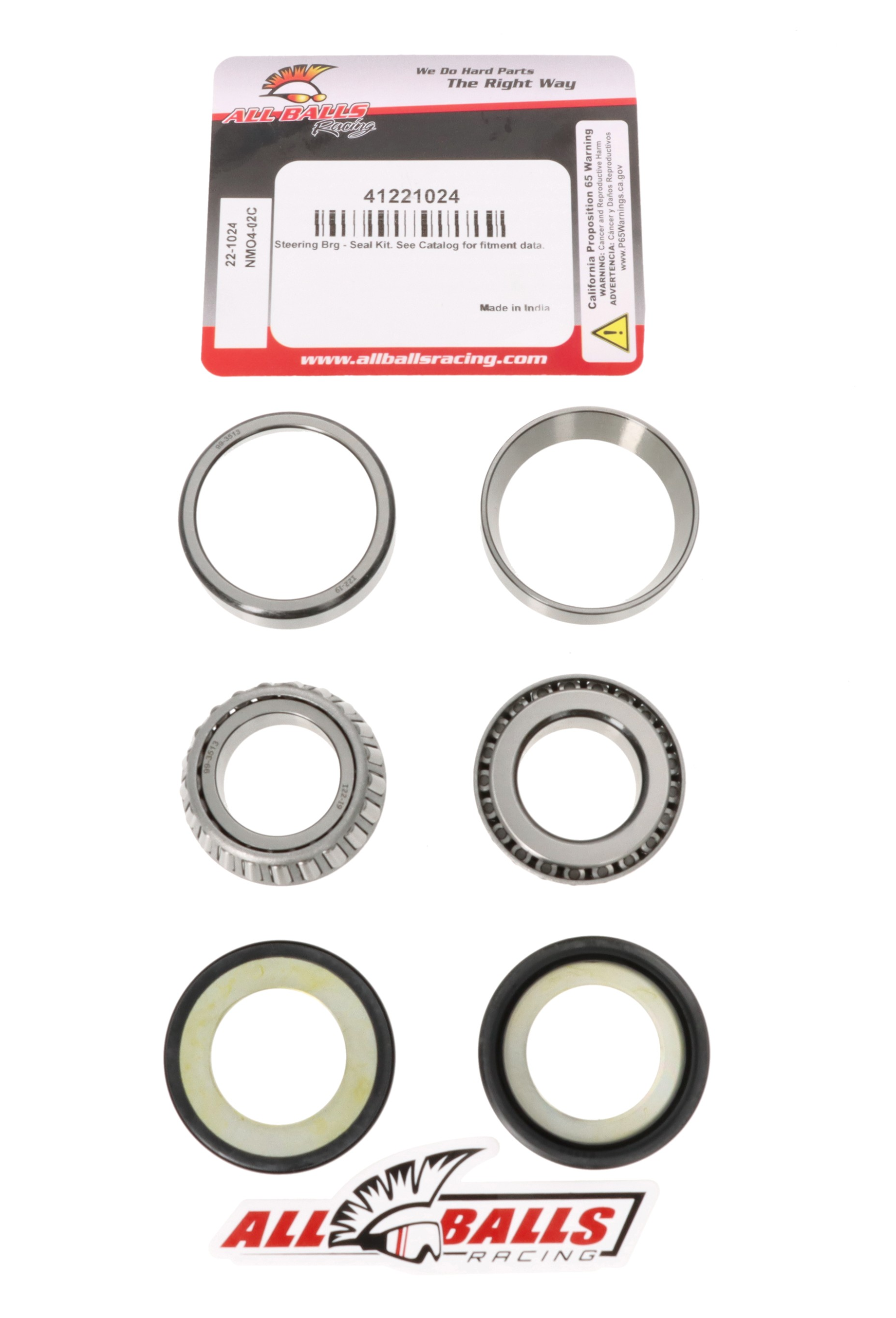 ALL BALLS 22-1024 Lenkkopflager Satz für BMW F 650 F 800 G K 100 K 75 R 80 R 100 R 75