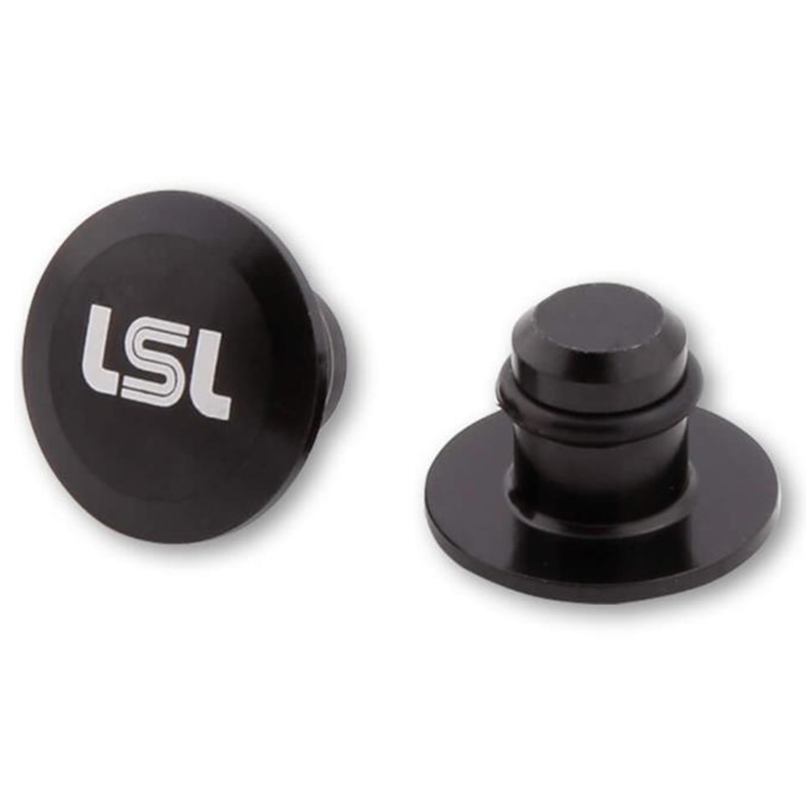 Abdeckkappen für M10 Spiegelgewinde schwarz glänzend