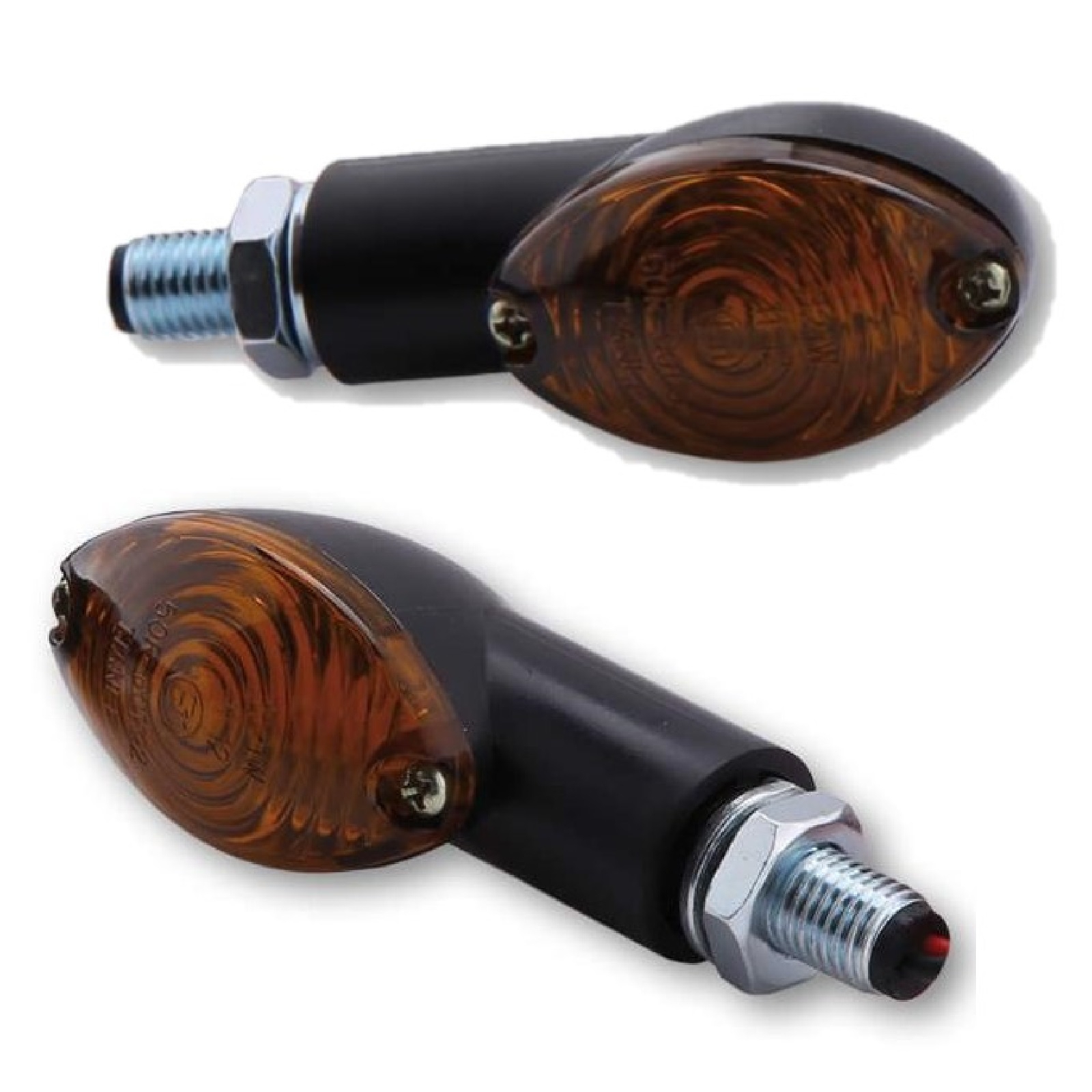 Highsider 203-418 Blinker Paar für Honda CB CBR VTR Kawasaki Z ZX ER Suzuki GSX SV GSR GSF DL Yamaha FZ YZF FZS