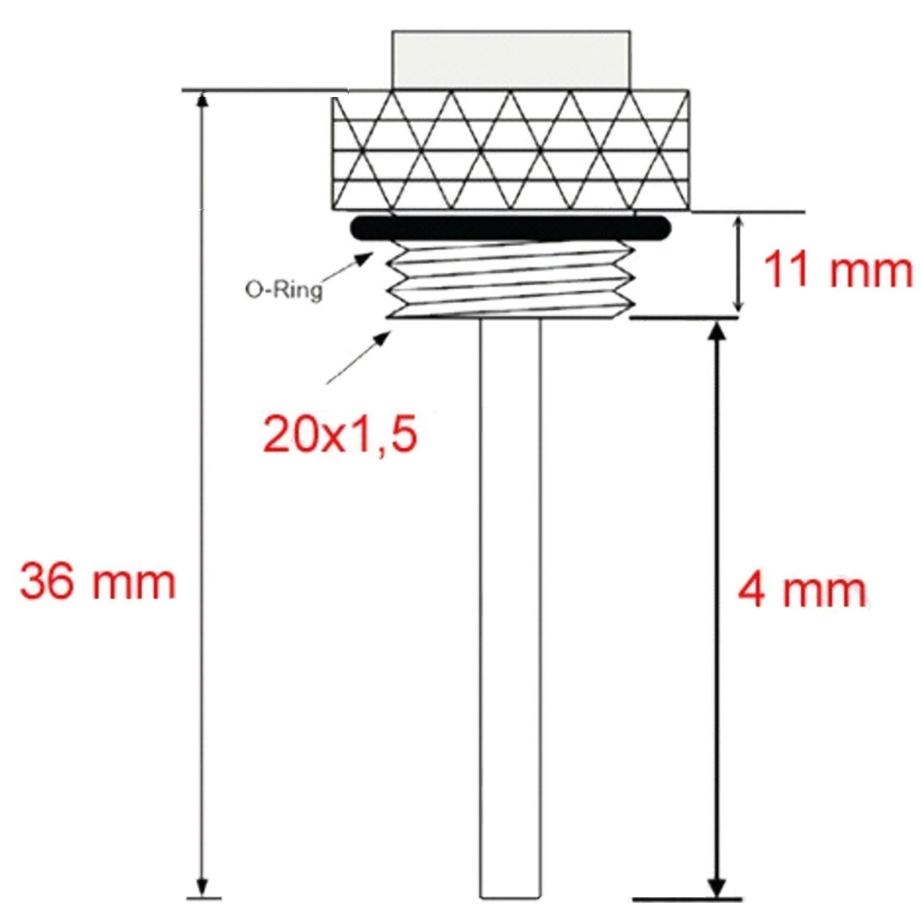 JMT Öltemperatur Direktmesser / Ölthermometer