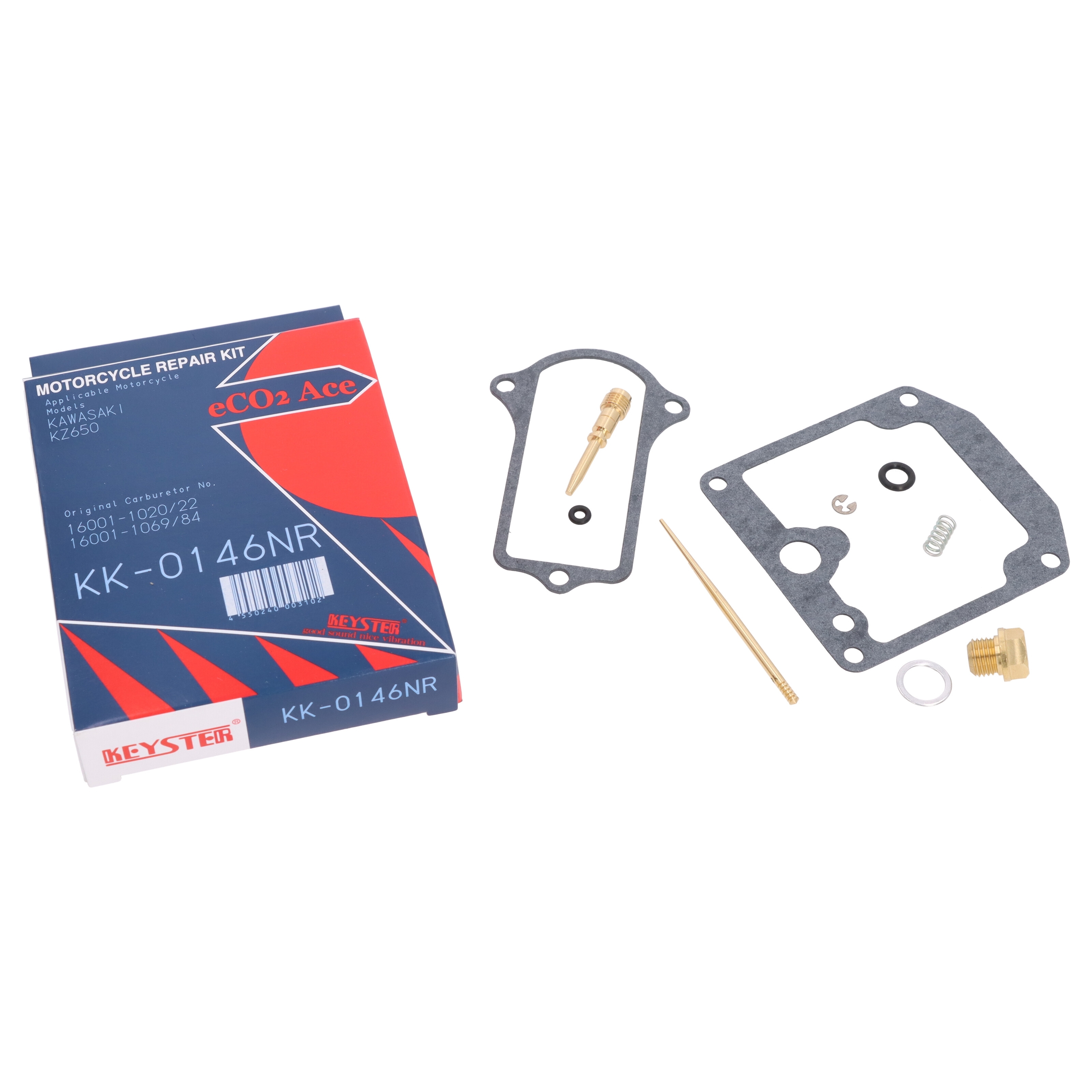 Keyster KK-0146NR Vergaser Reparatursatz für Kawasaki Z 650 B 1977 - 1980 Z650B