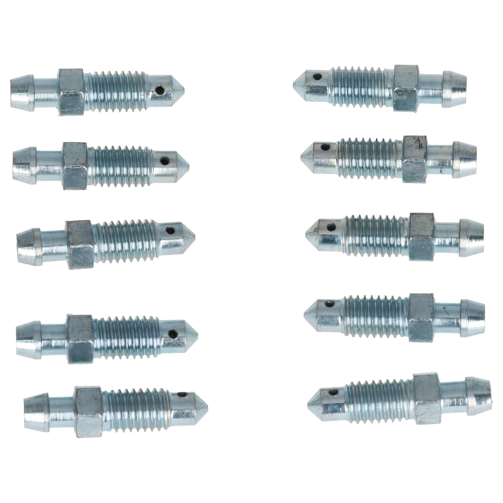 10x Bremsen Entlüfterschraube Entlüftungsventile M8x1.25x32.4 mm SW9 für Mercedes BMW