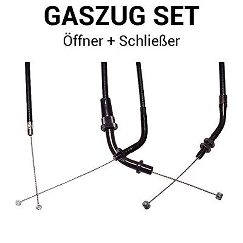 Gaszug Satz für Yamaha FZR 600 H/M/N Genesis 1989 - 1993 Öffner A + Schließer B