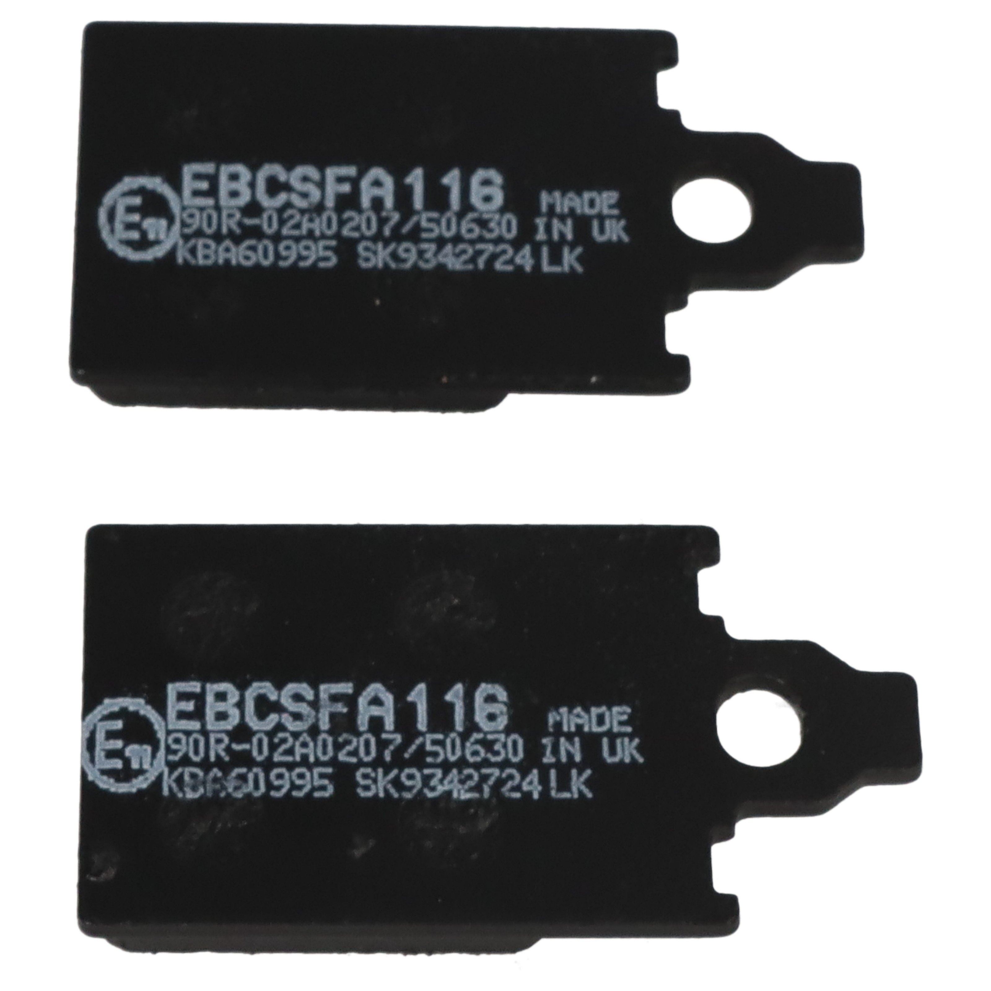 EBC Bremsbeläge SFA116 für Beta Peugeot Piaggio Tempo SV Free 25 50 100 DT VGA