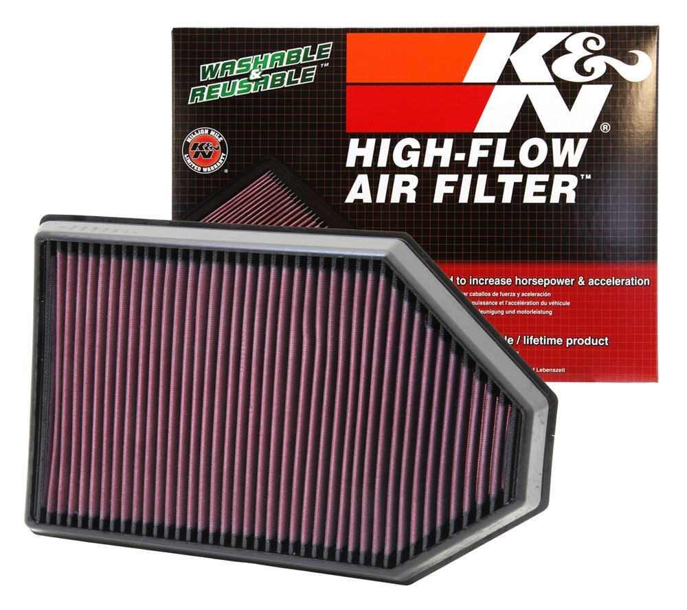 K&N Tauschluftfilter 33-2460 Dodge Challenger Charger Lancia Thema II 2011 - 21