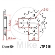 JT Ritzel 13 Zähne Teilung 520  / 516.13 JT Sprockets