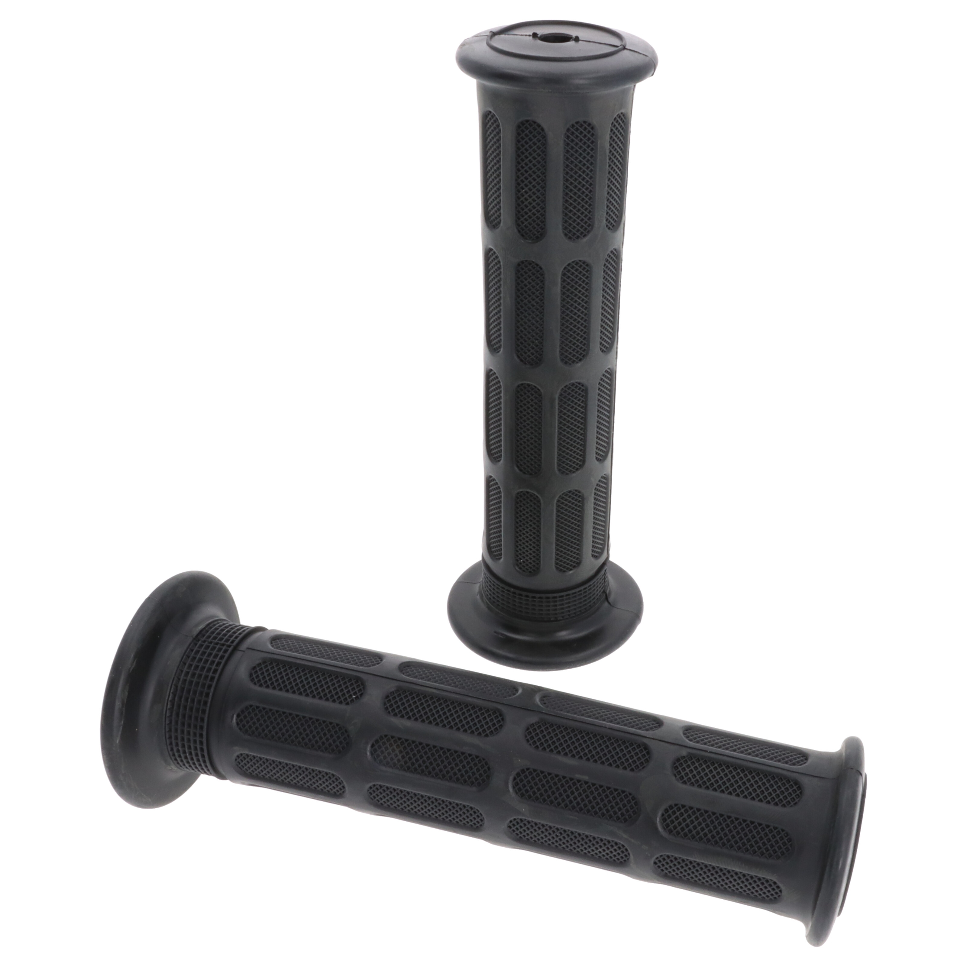 Griffgummi-Paar 21/25mm schwarz 131 mm Motorrad Roller Griffe
