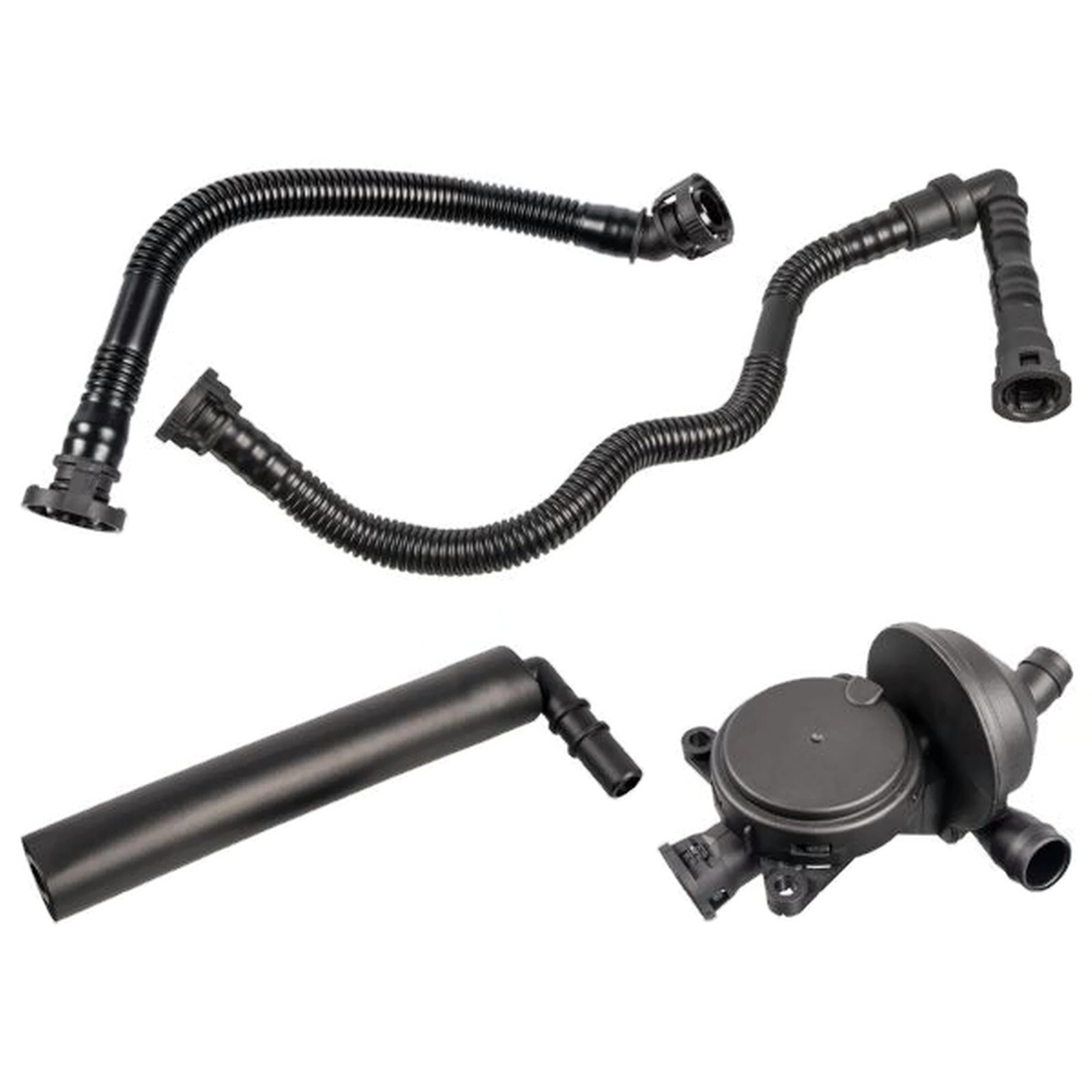 FEBI FE170023 Kurbelgehäuseentlüftungsrohr passt zu: BMW 3 (E46), 3 (E90), X3 (E83) 1.8/2.0 12.00-12.11