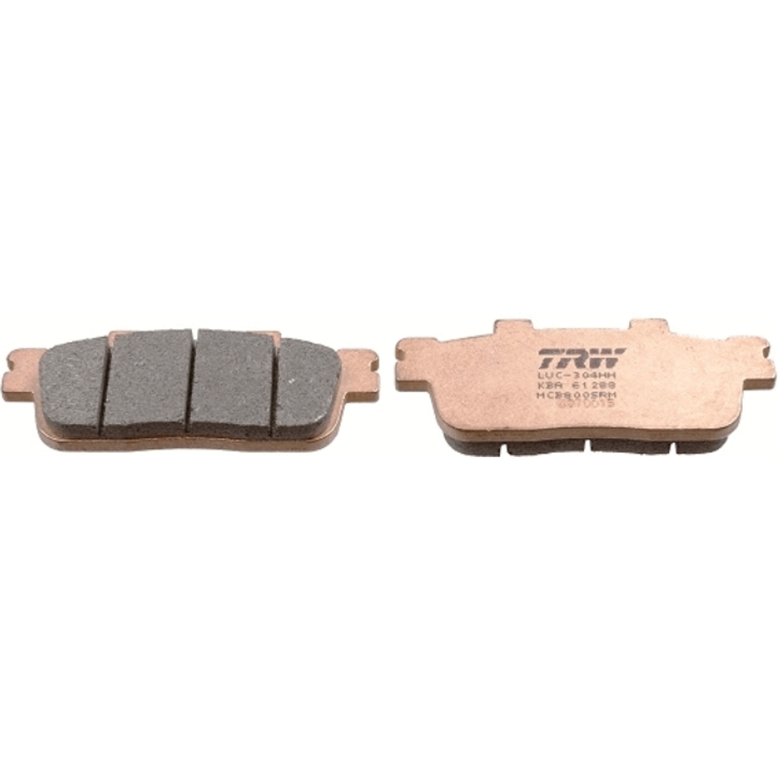 TRW MCB800SRM Sintermetall Bremsbeläge hinten für SYM GTS HT2 Joyride Peugeot LXR Daelim S3