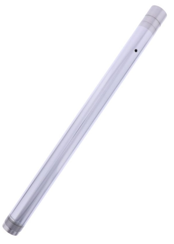 1x JMP Gabelstandrohr chrom für Suzuki RG500 Gamma RG500C Gamma