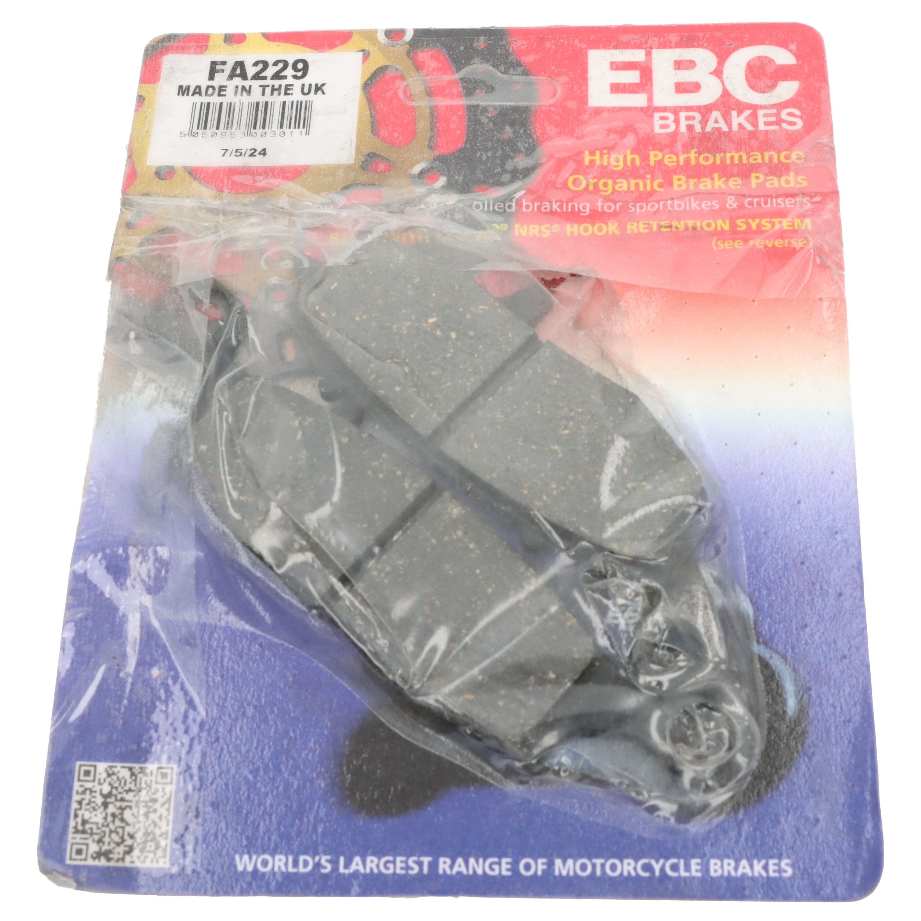 EBC Bremsbeläge FA229 für Kawasaki ER ER-6F KLE KLR VN ZR ZR-7 Suzuki DL GSF GSX SFV