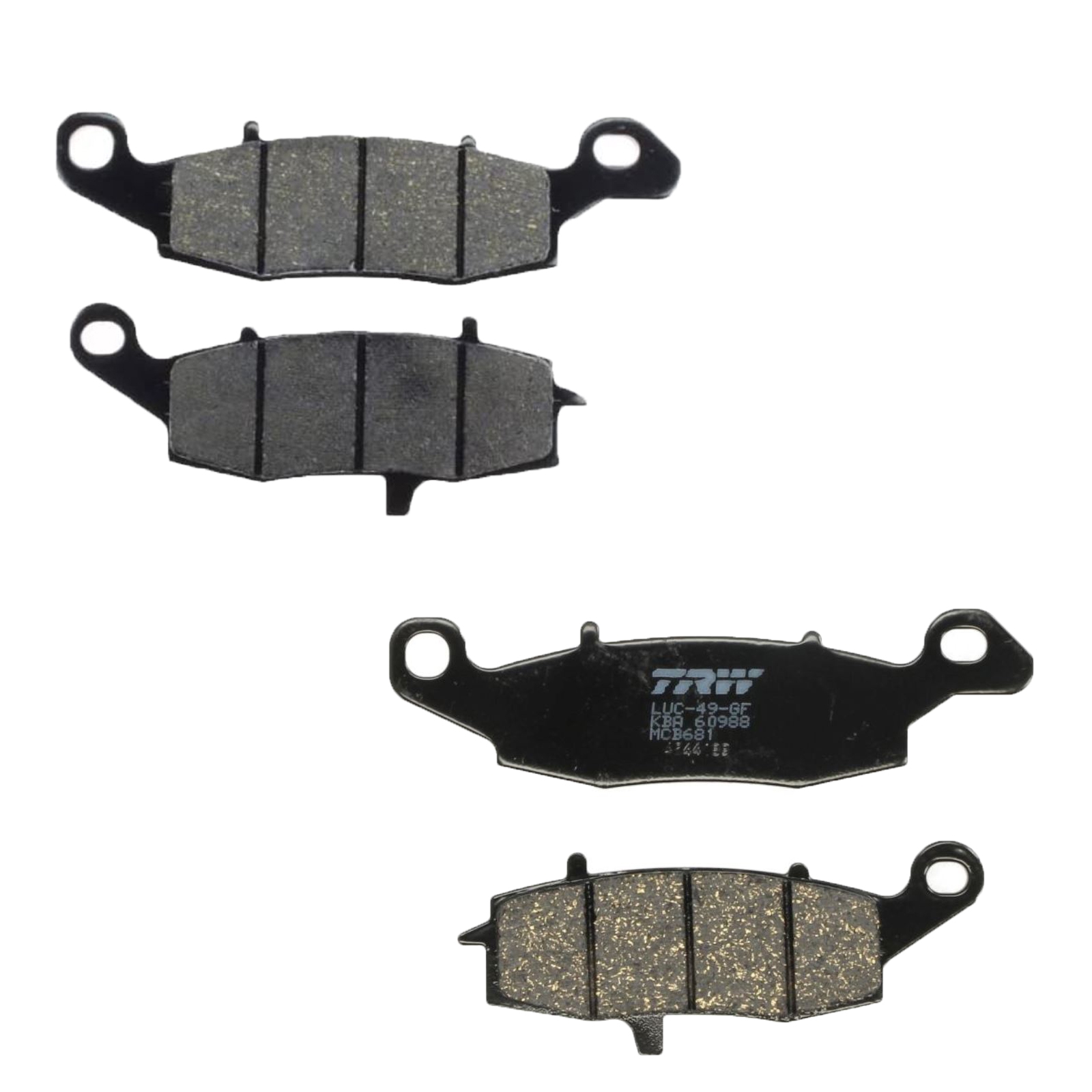 TRW Bremsbelagsatz Bremsbeläge vorne für Kawasaki GPZ VN ER6N ER6F Suzuki GSF GSX VL VZ