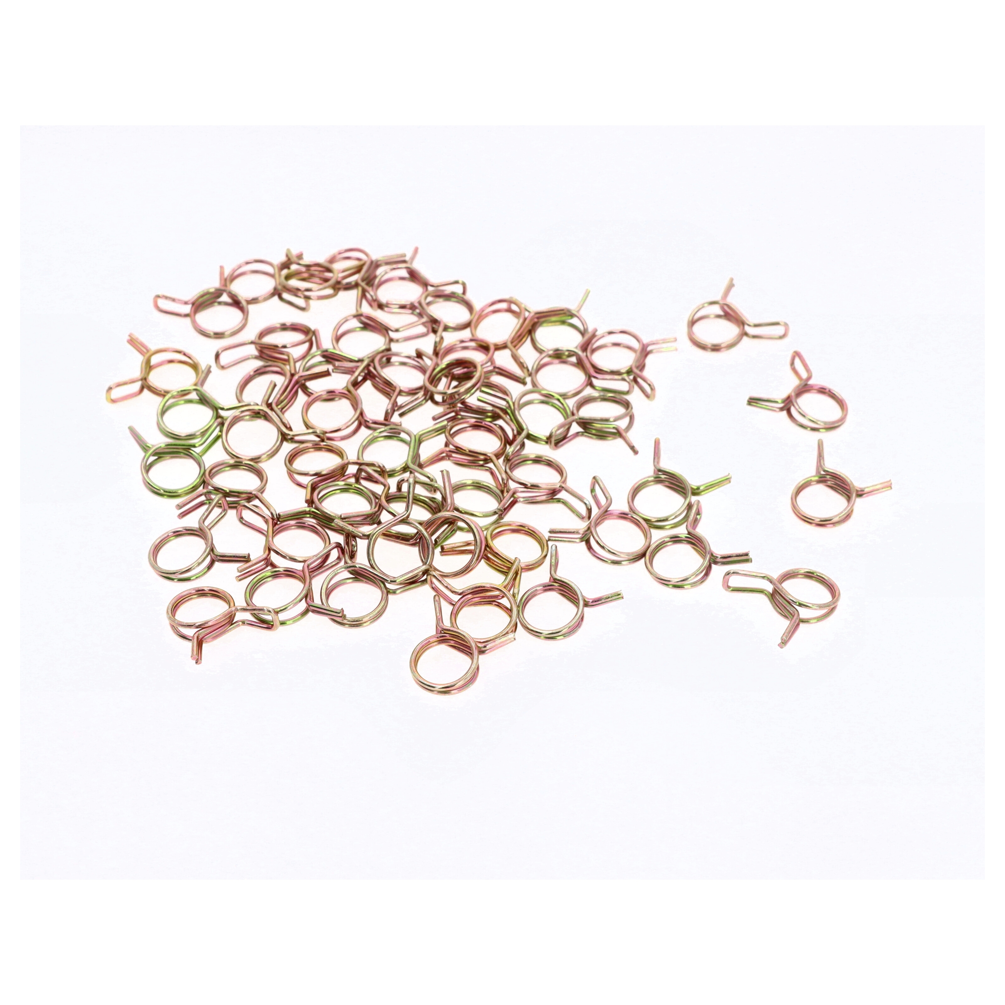 50x Universelle Klemmen Schlauchklemmen für Benzinschlauch / Kraftstoffschlauch 10x1mm