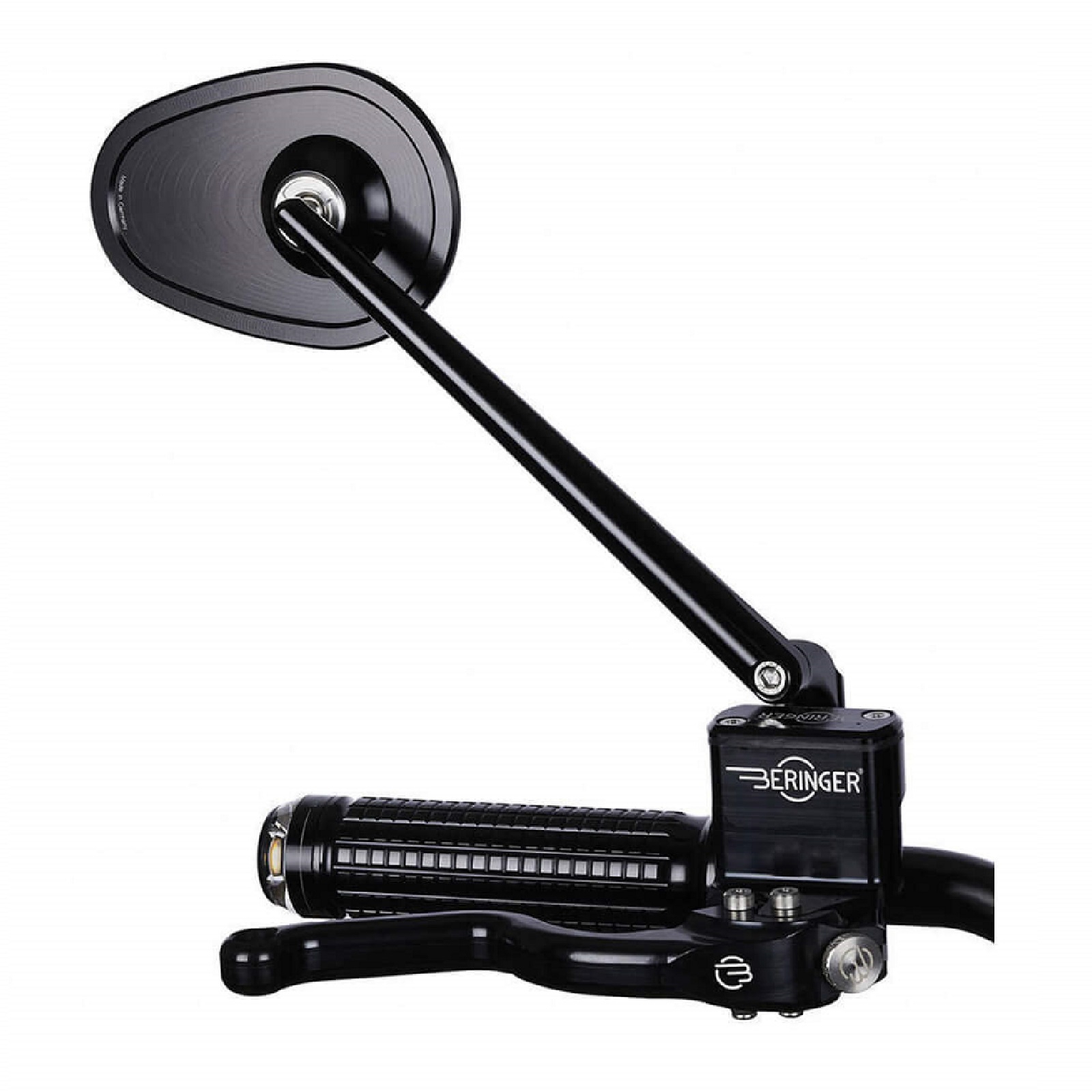 Spiegel Glaslos Spiegelfläche ist poliertes Aluminium mit M10 Gewinde Beidseitig montierbar