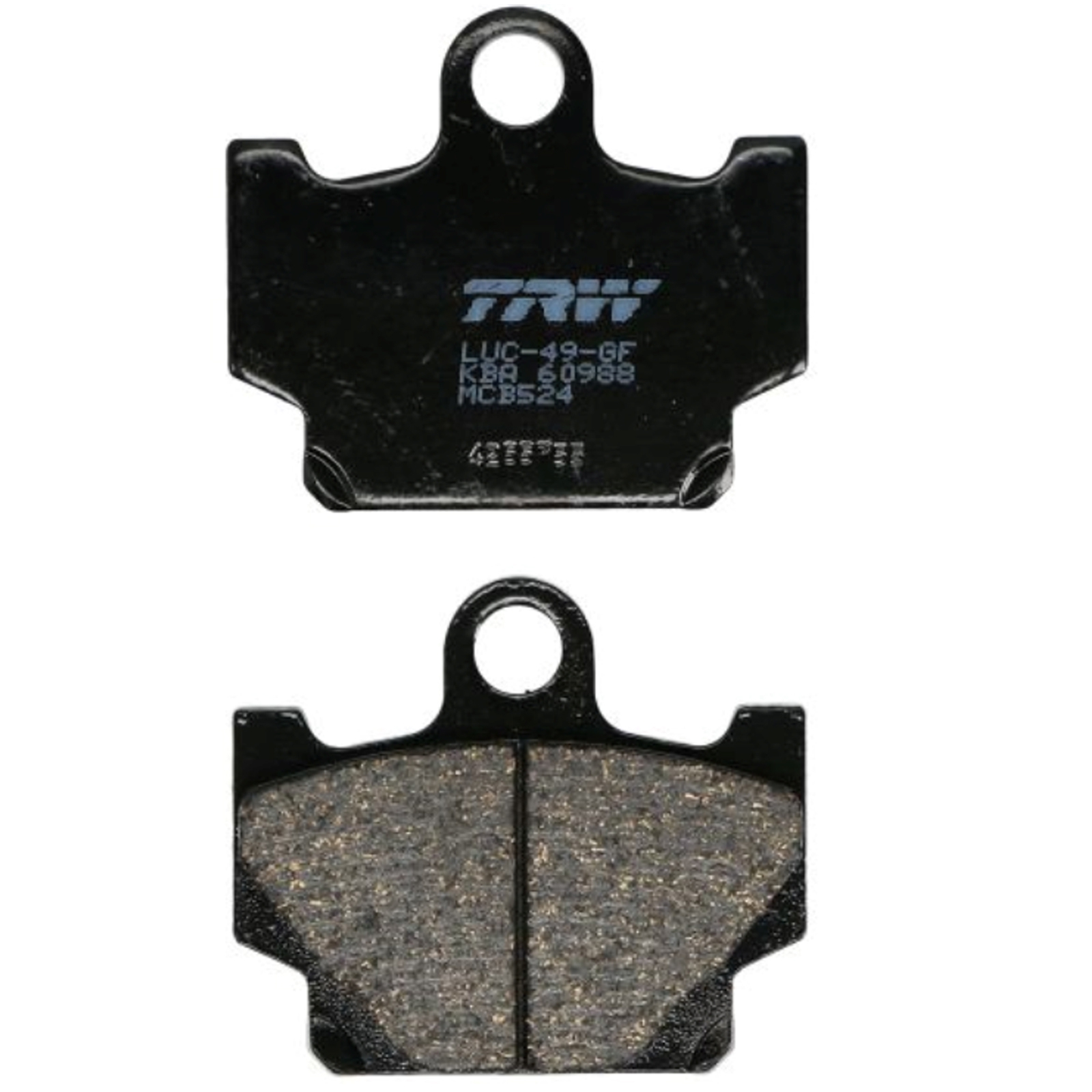 TRW MCB524 Bremsbeläge vorne für Yamaha XT600 RD125 SR125 SR250 RD350 XS400 XV250 XZ550