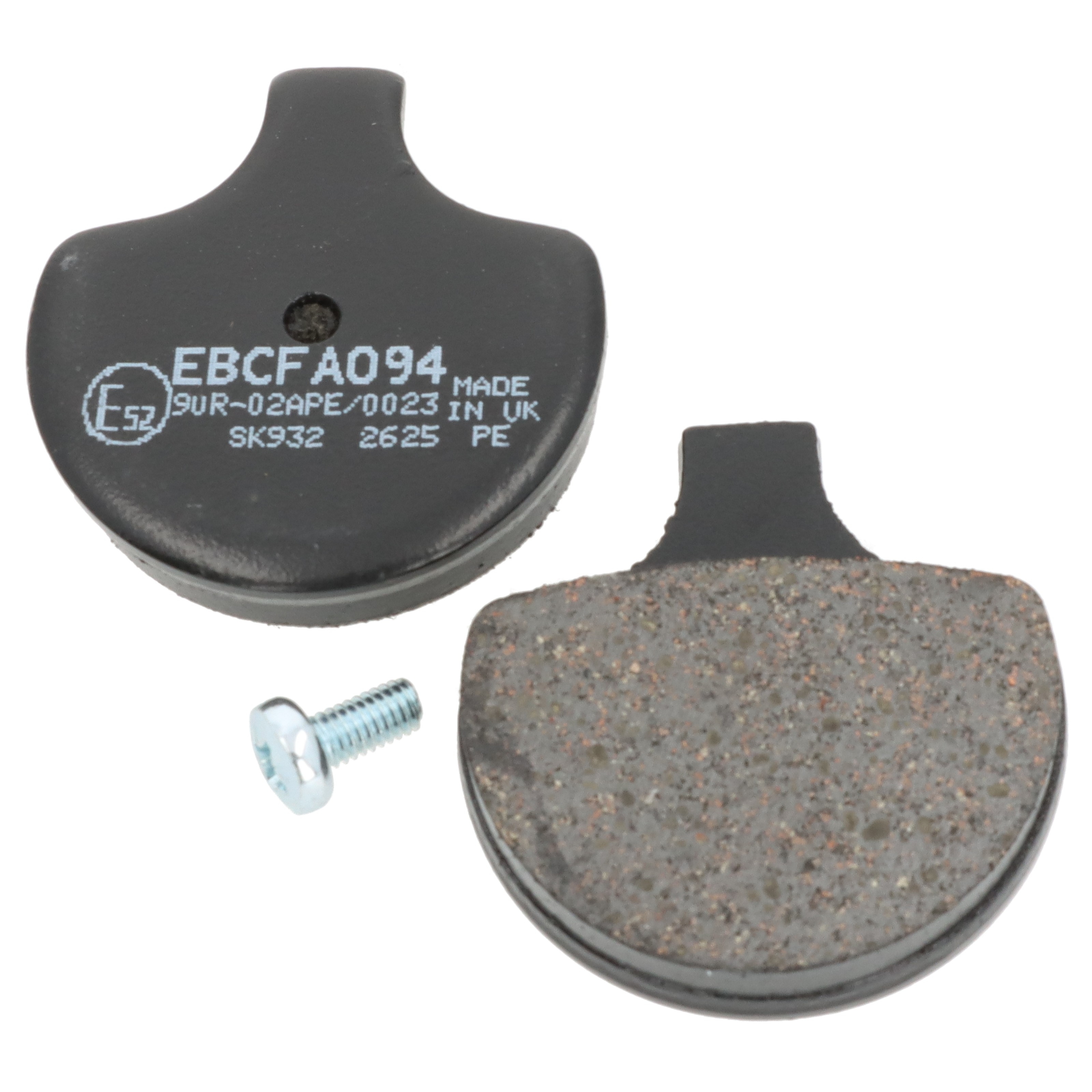EBC Bremsbelag für Motorräder FA094 Organisch