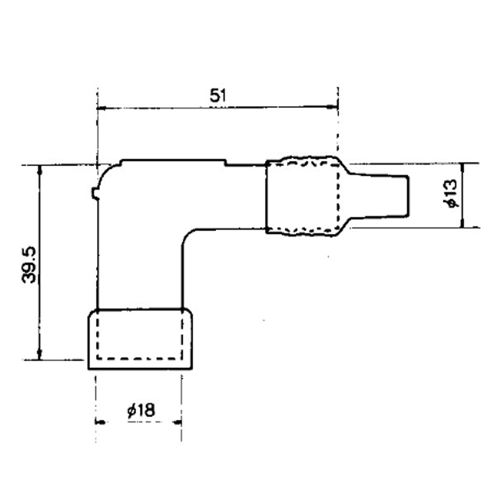 NGK Zündkerzenstecker LD05F 8060