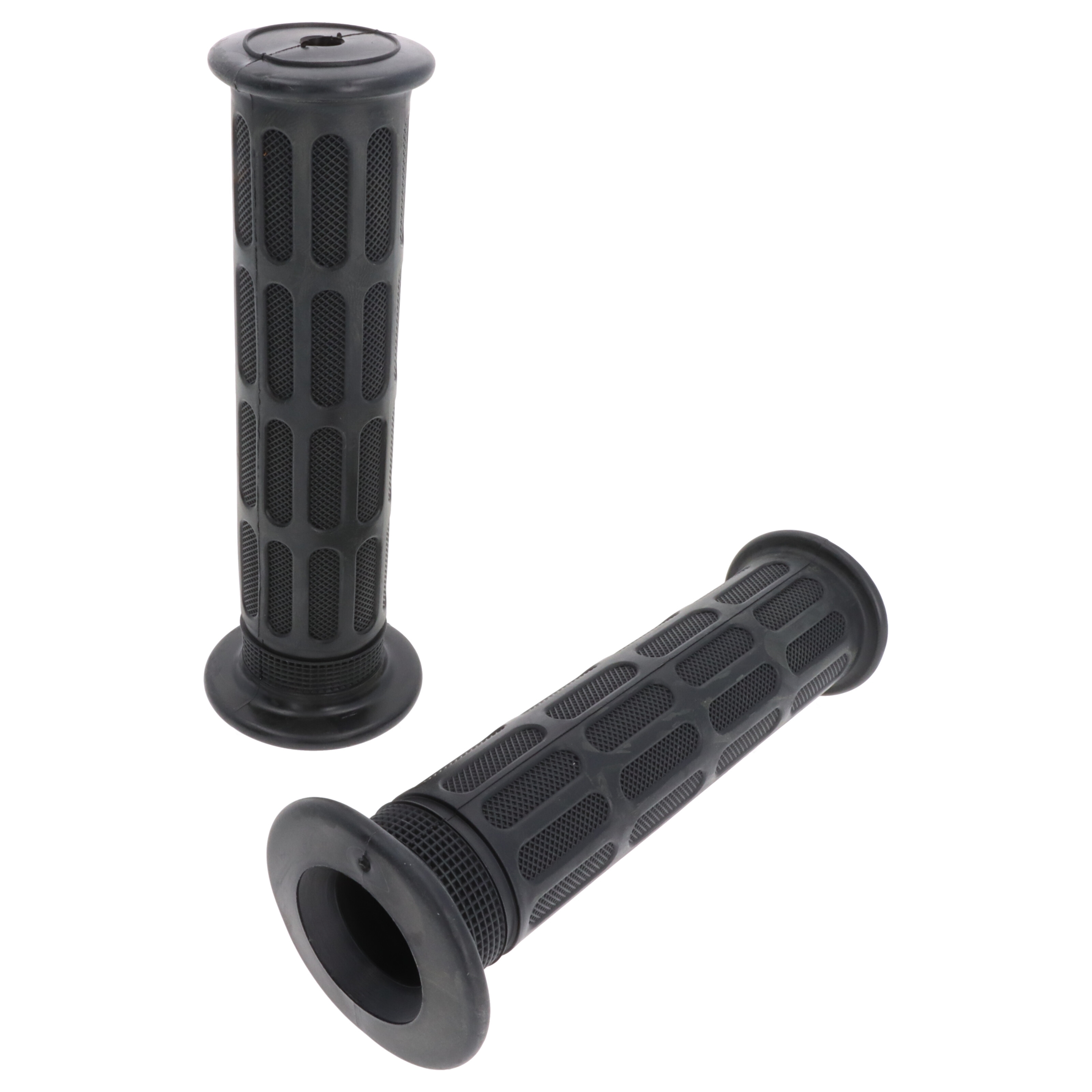 Griffgummi-Paar 21/25mm schwarz 131 mm Motorrad Roller Griffe