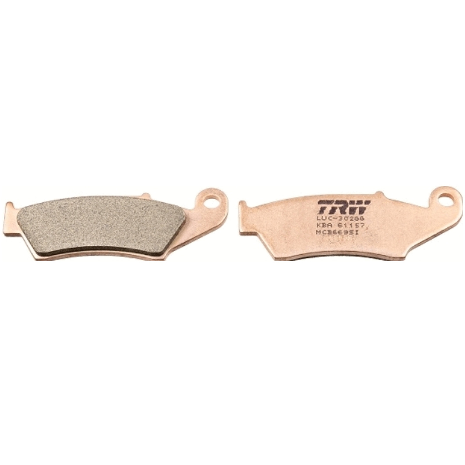 TRW MCB669SI Sintermetall Bremsbeläge vorne für Honda XRV CRF TRX Beta RR Kawasaki KLX Yamaha WR Suzuki