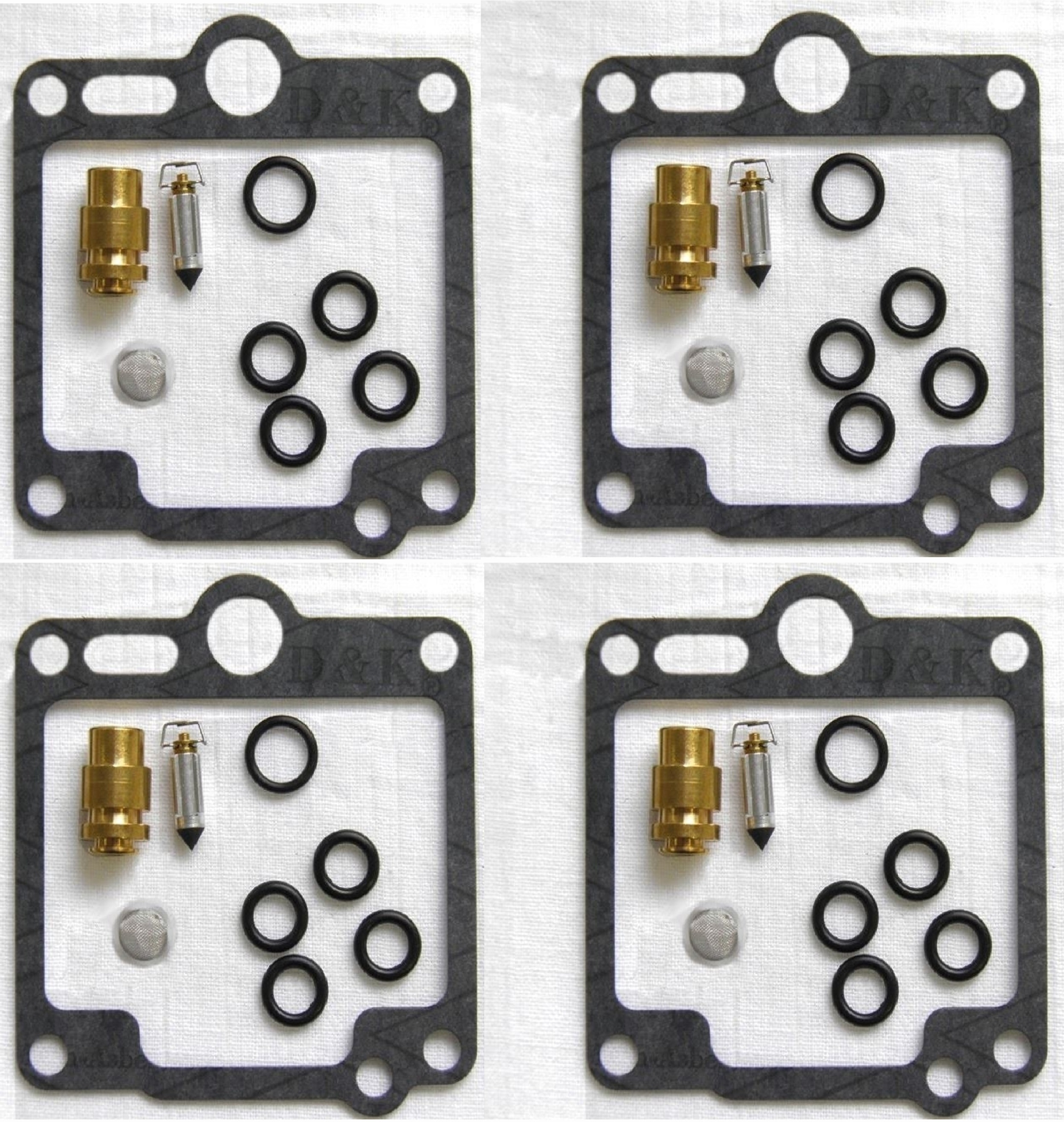 4x Vergaser Reparatursatz CAB-Y21 für Yamaha FJ1100 1984-85 FJ1200 1986-87