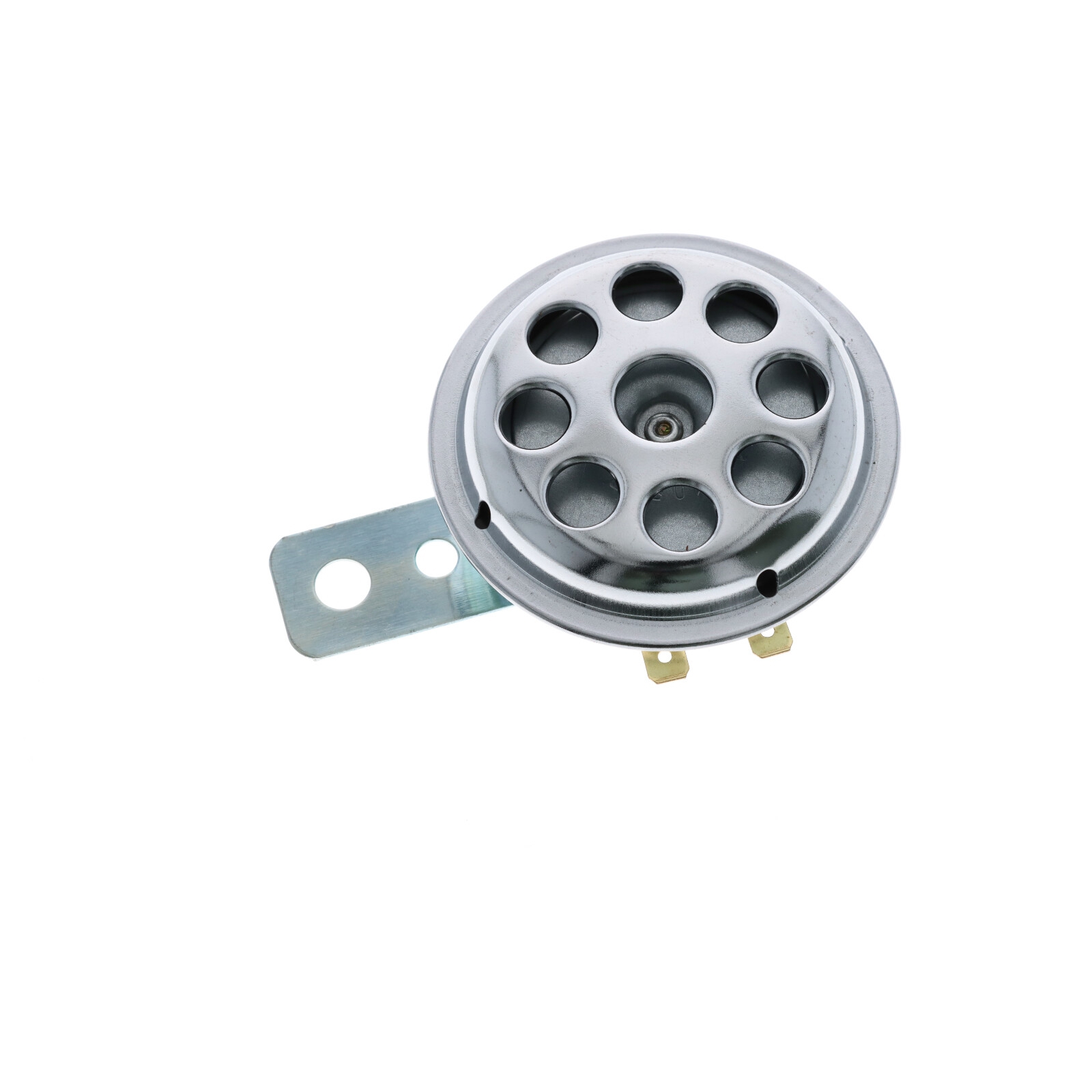 Motorrad Hupe chrom, 6 Volt, 71 mm